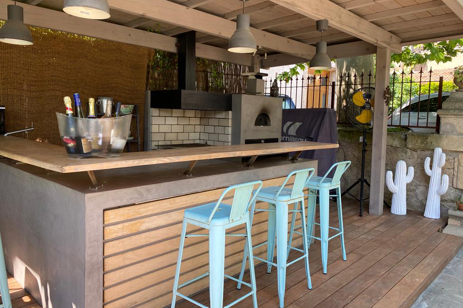 Summer kitchen | Holiday home in Saint-Marcel-sur-Aude