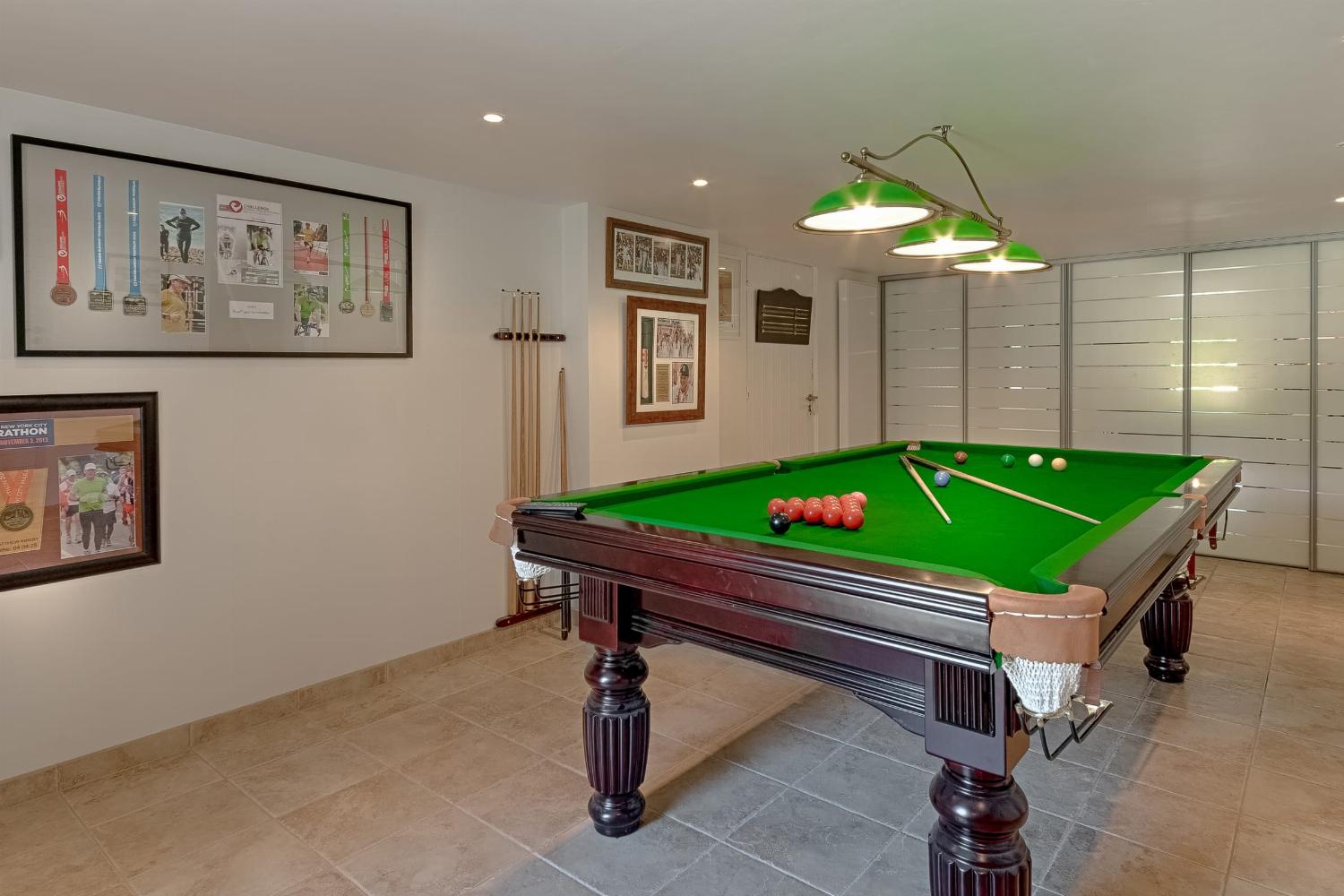 Snooker table