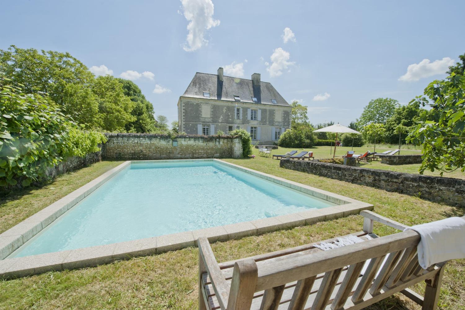 Holiday accommodation in the Loire Valley with private heated pool
