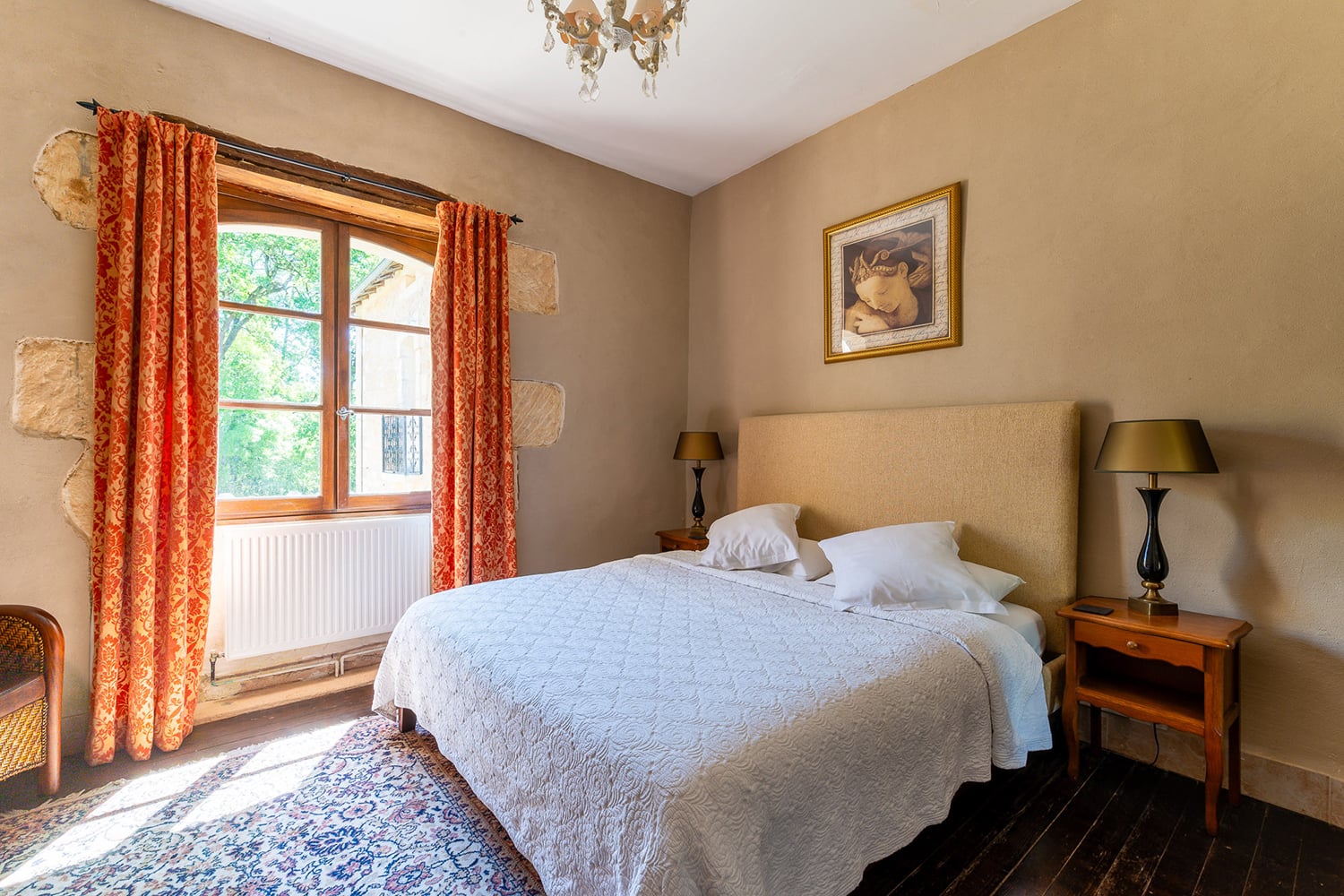 Bedroom | Rental home in Nouvelle-Aquitaine