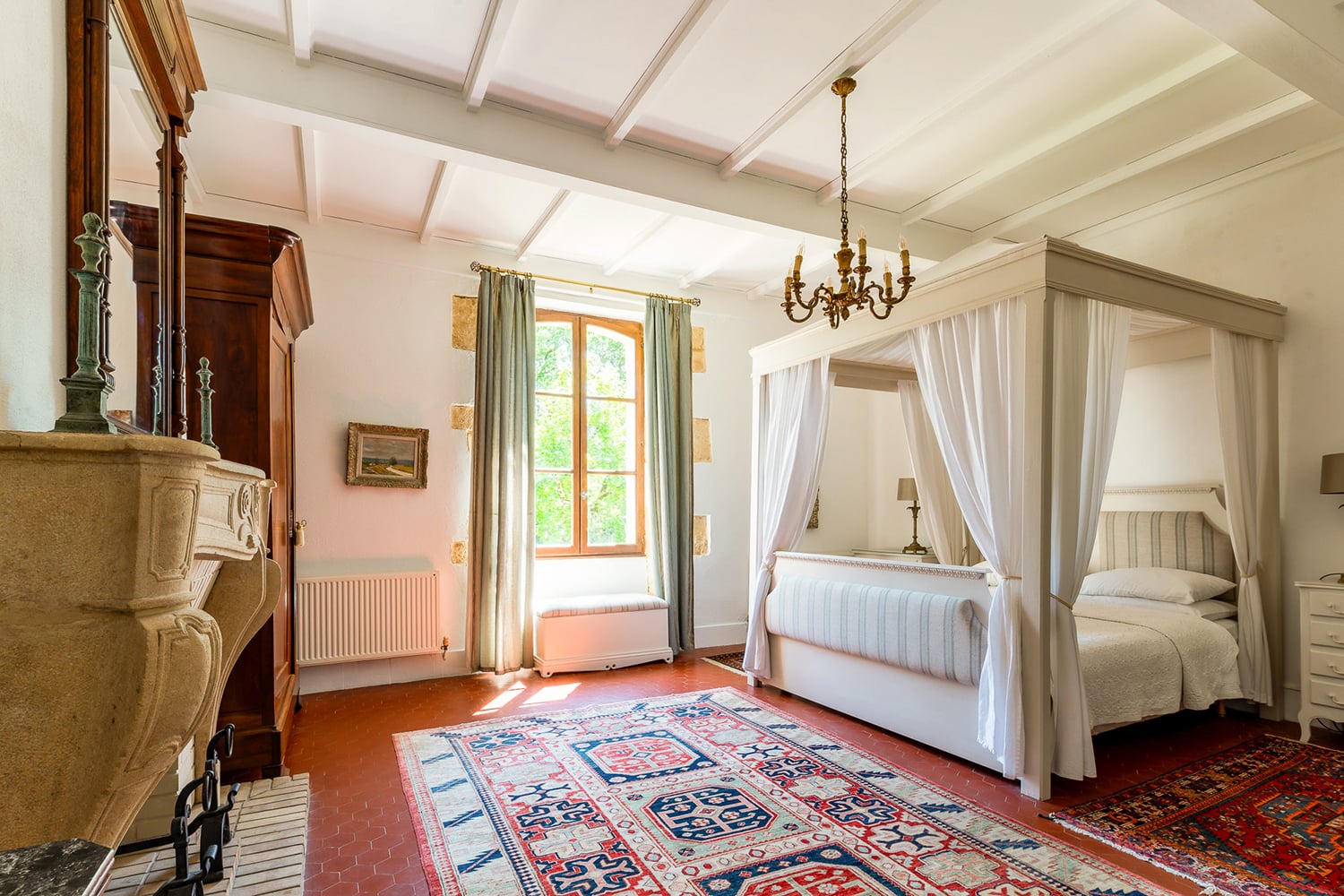 Bedroom | Rental home in Nouvelle-Aquitaine