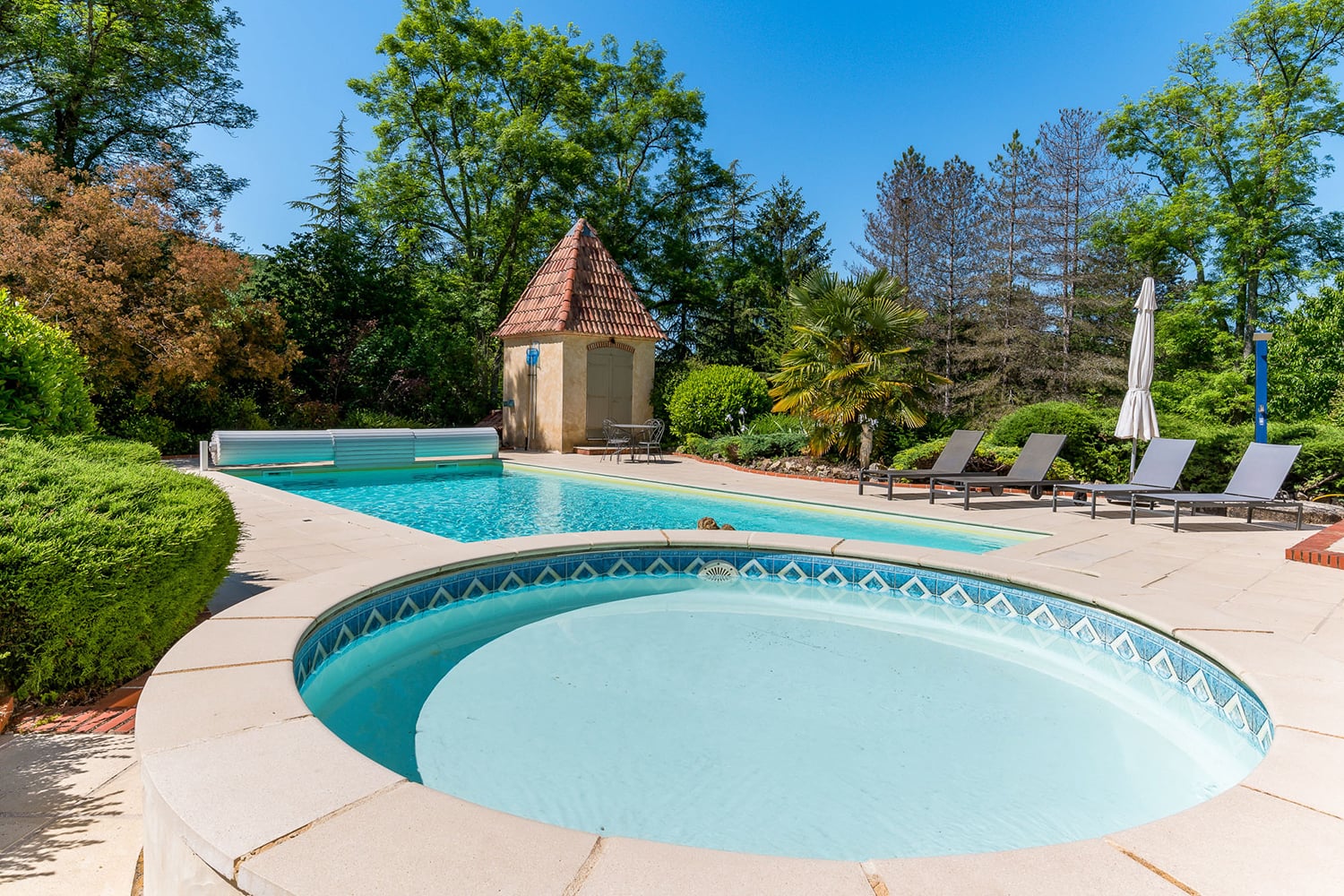 Piscine privée chauffée Piscine privée chauffée