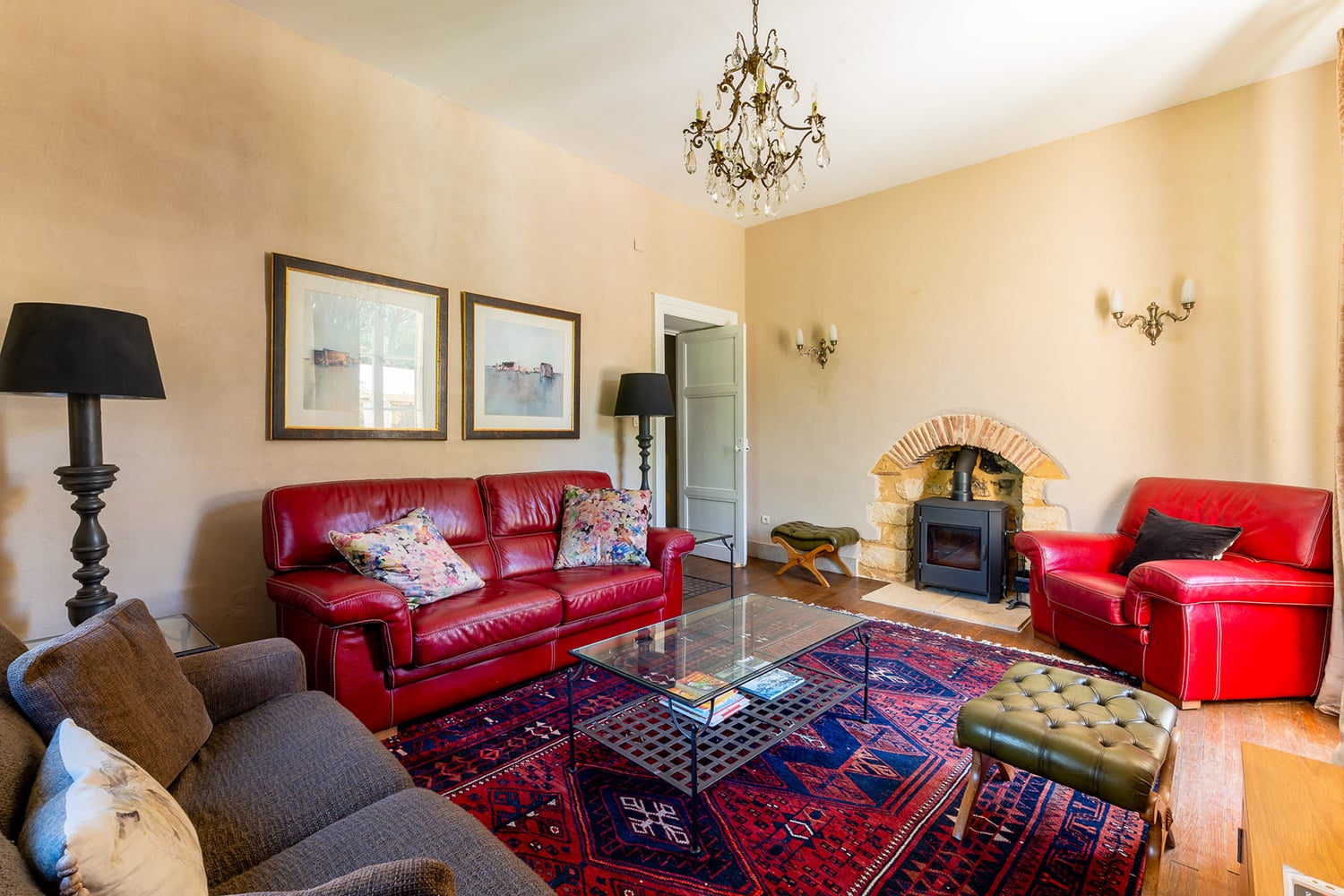 Sitting room | Rental home in Nouvelle-Aquitaine