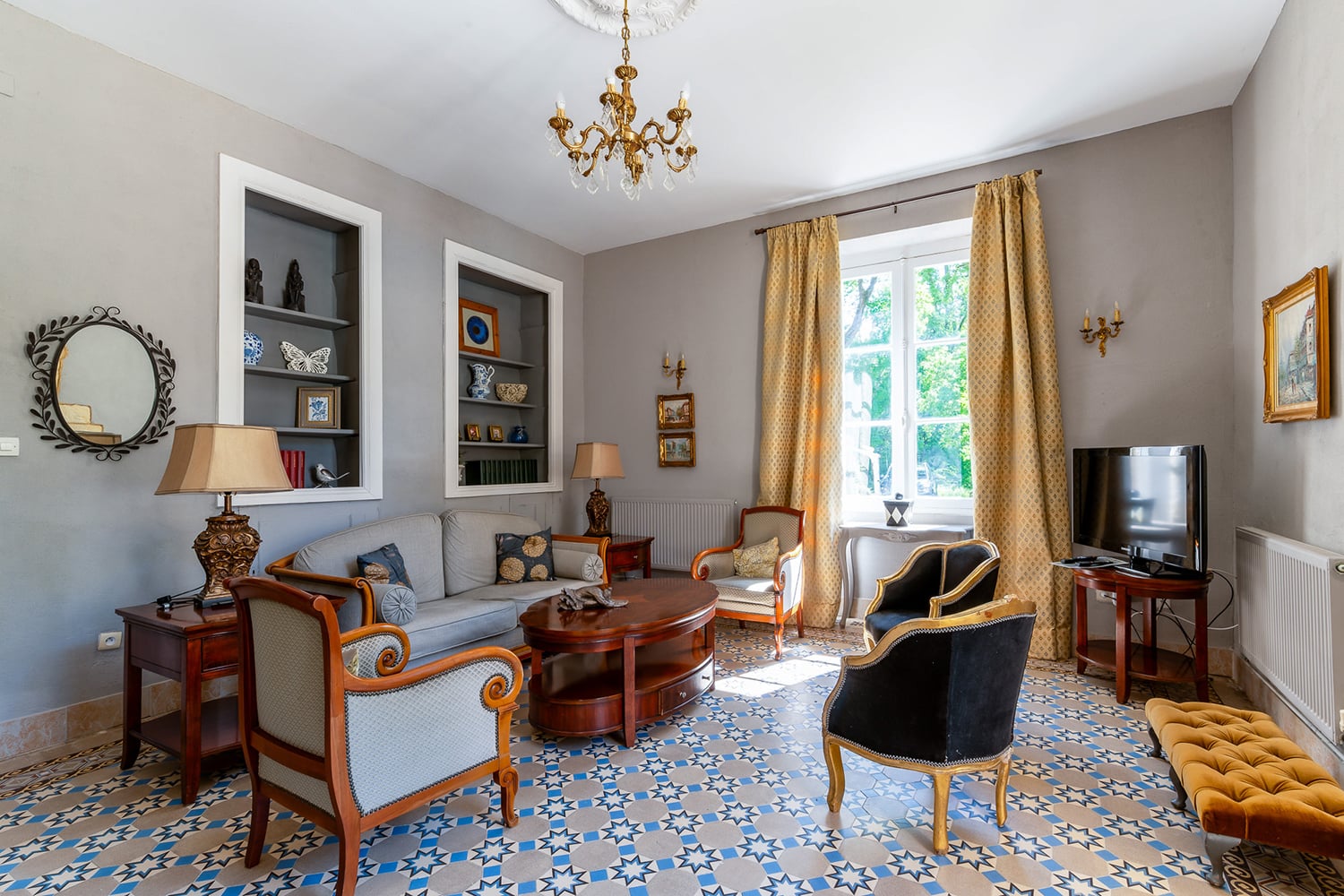 Sitting room | Rental home in Nouvelle-Aquitaine