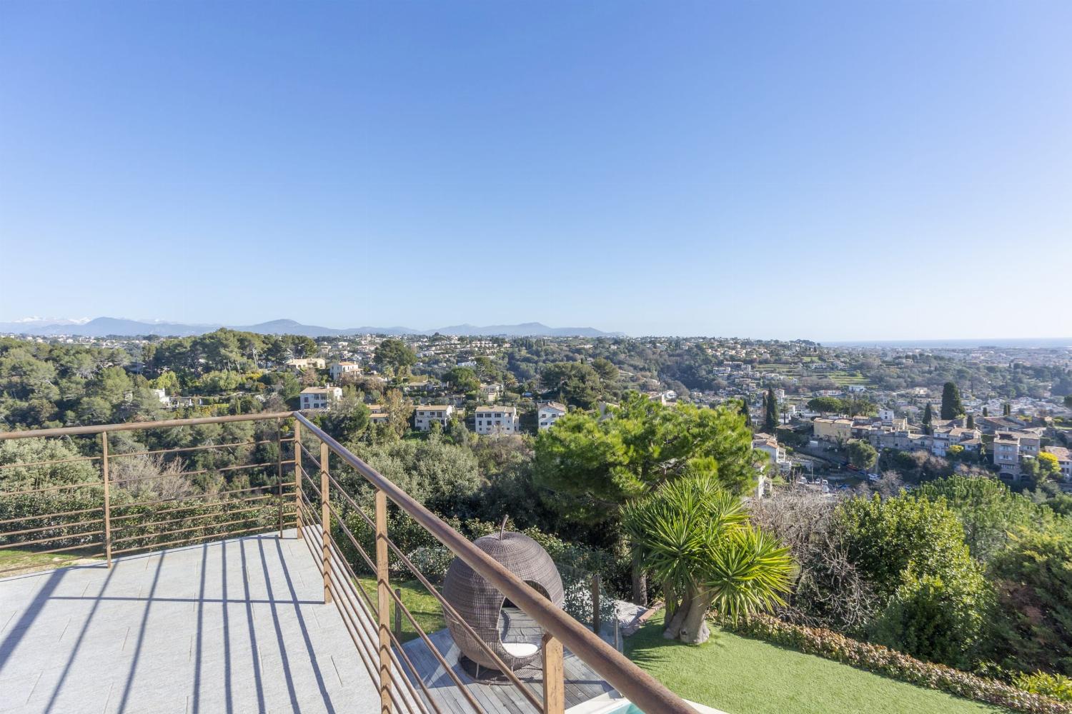 View from terrace