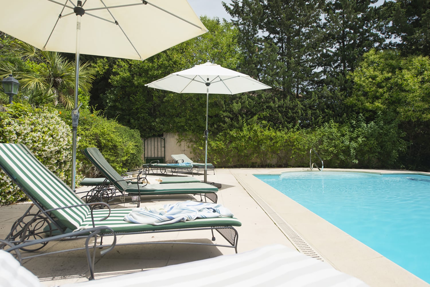 Private heated pool Private heated pool