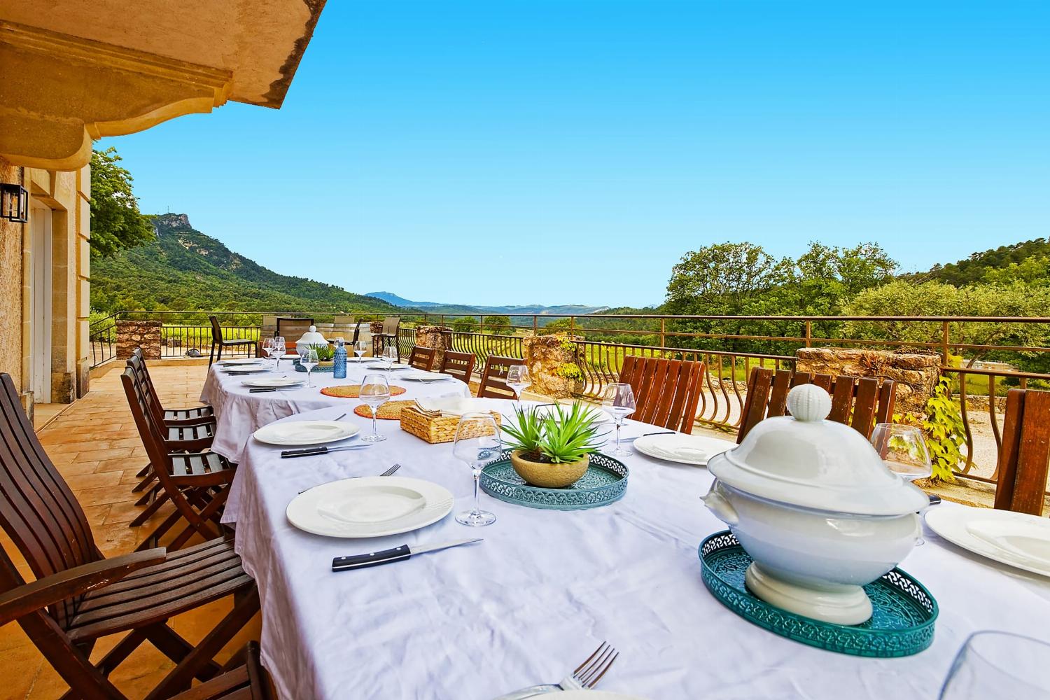 Dining terrace