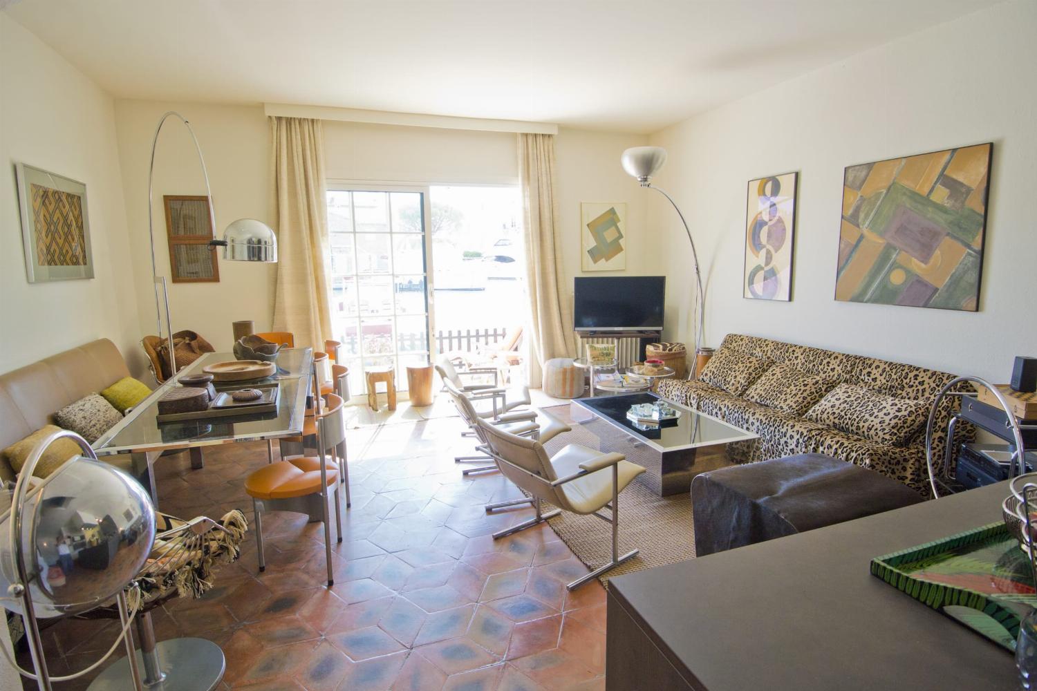 Living room | Holiday home in Port Grimaud