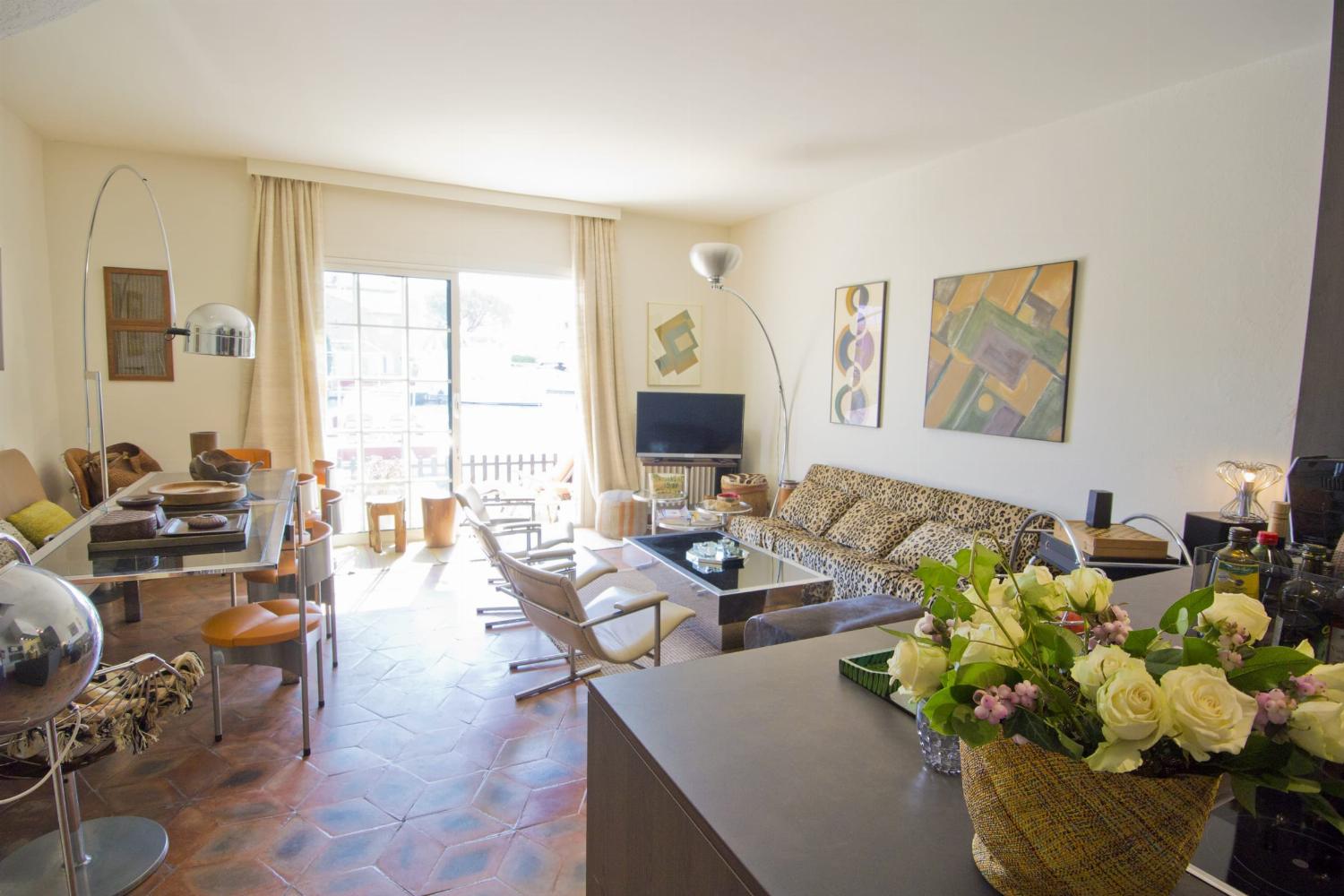 Living room | Holiday home in Port Grimaud