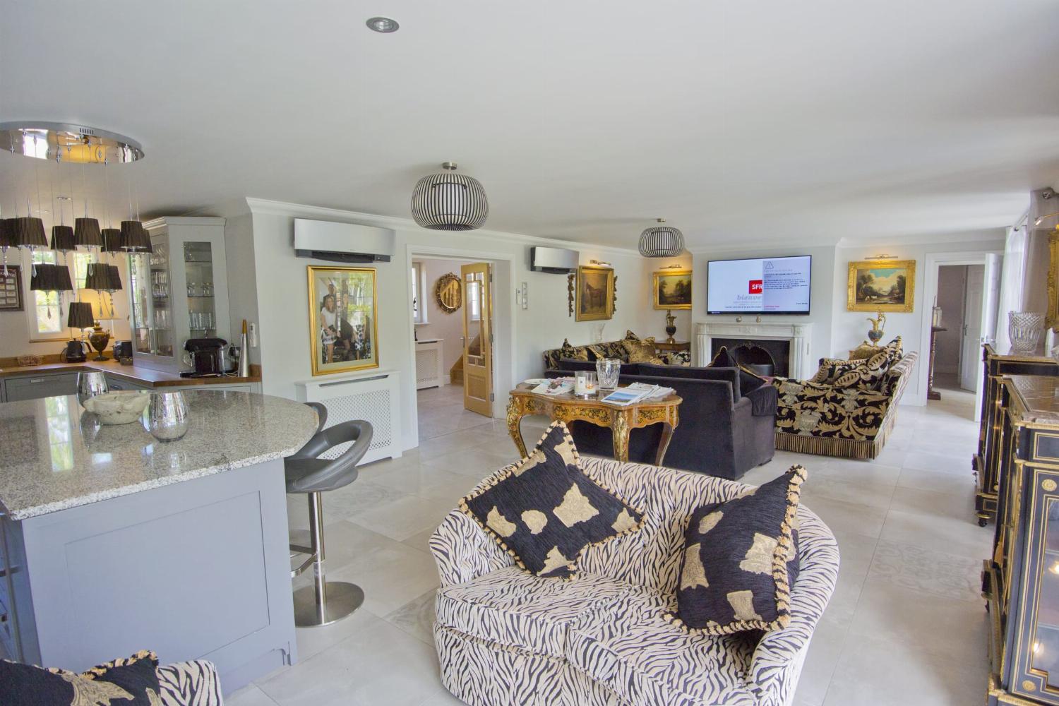 Living room | Holiday villa in Saint-Tropez