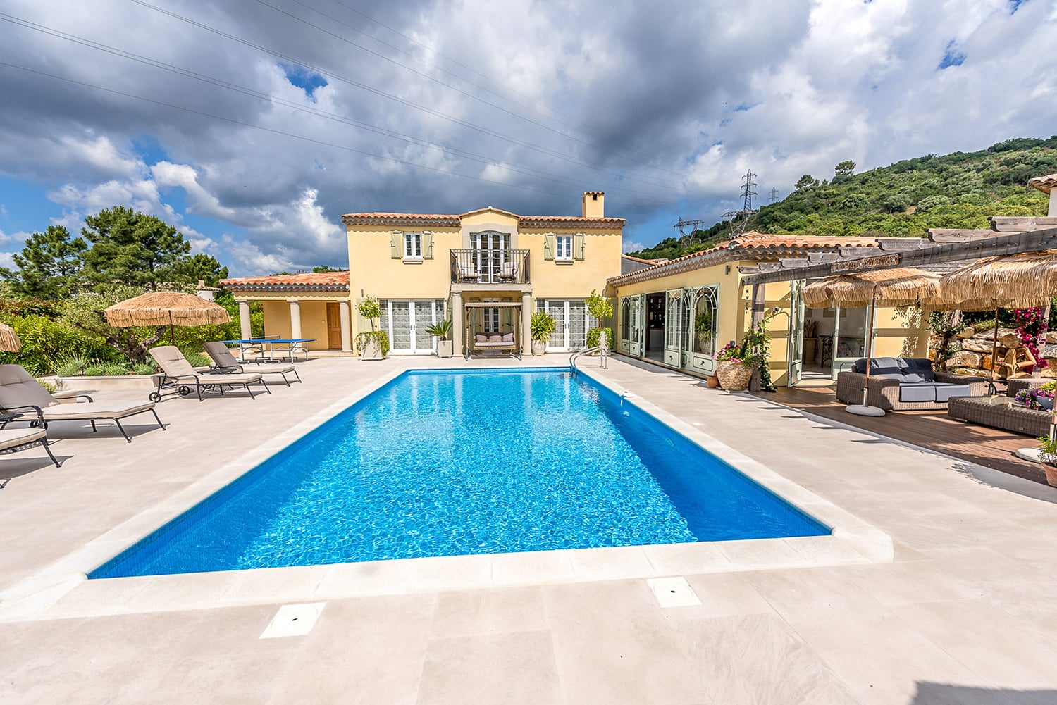 Villa de vacances à Saint-Tropez avec piscine privée chauffée
