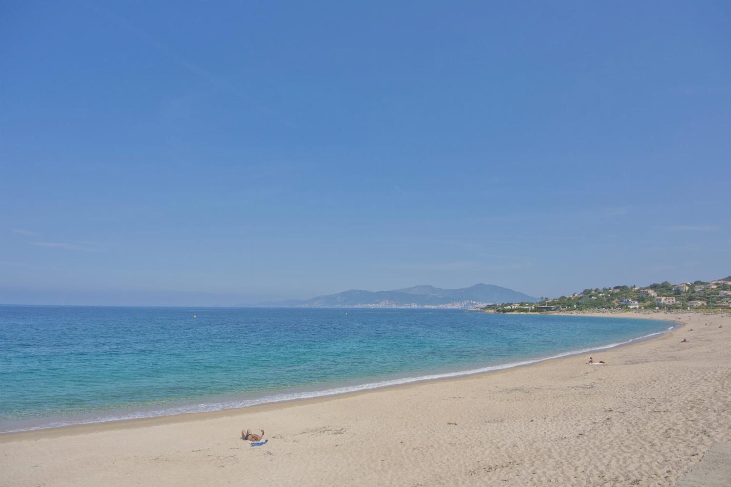 Beach in Corsica