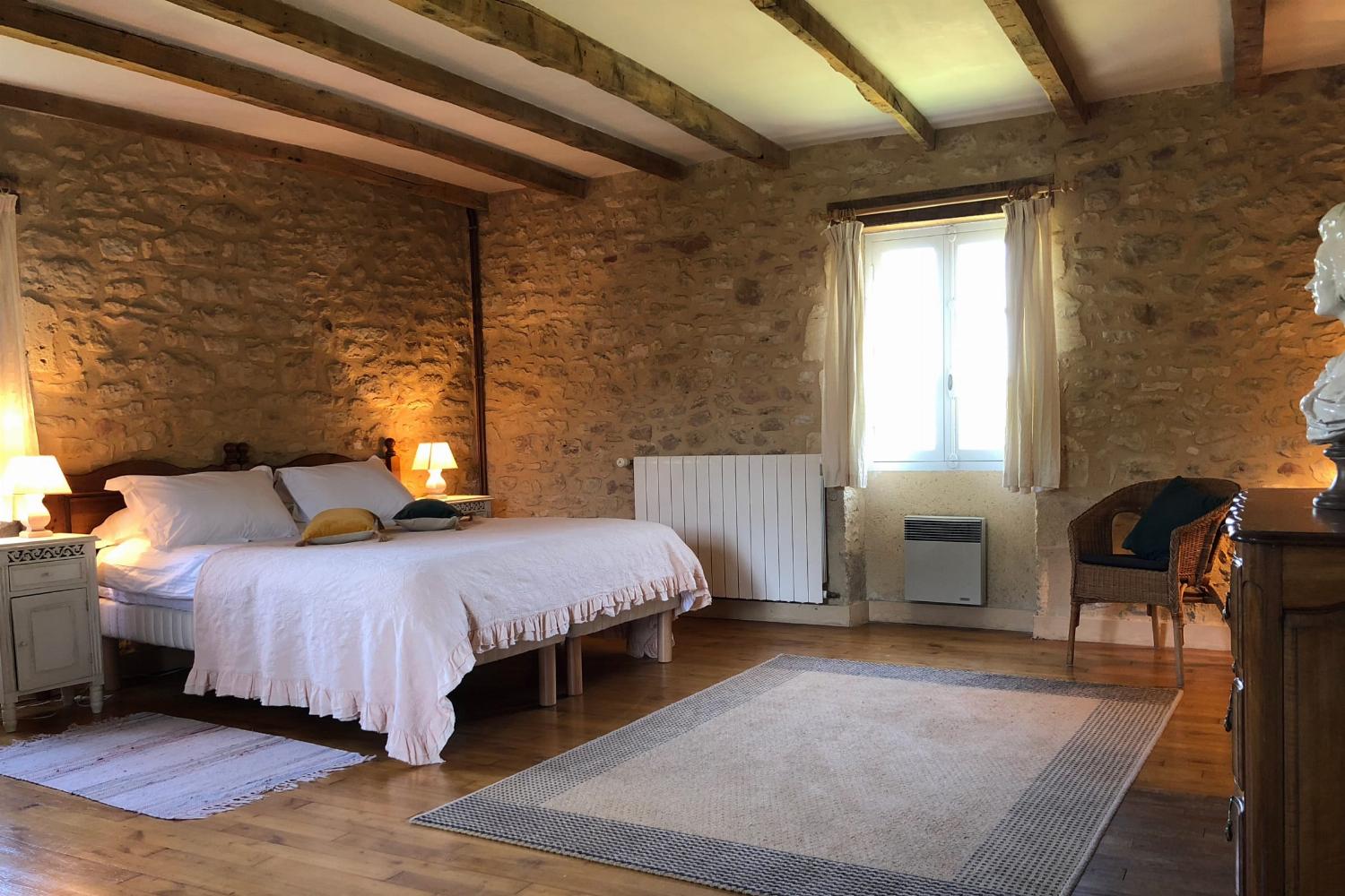 Bedroom | Rental home in Dordogne