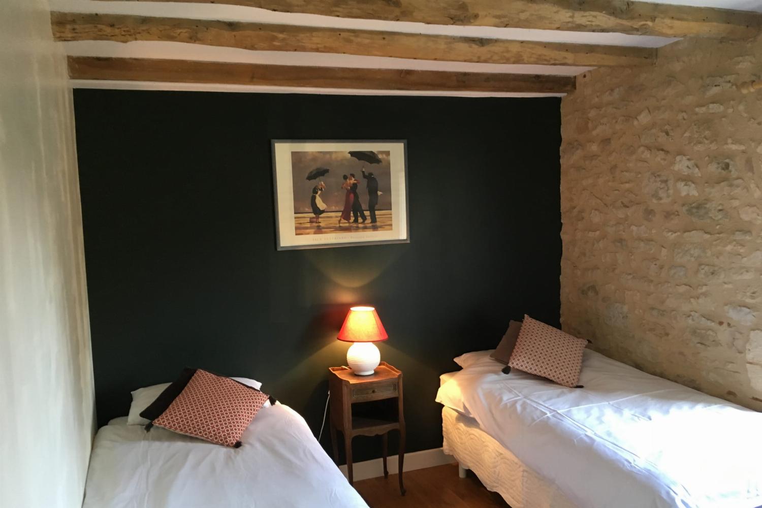 Bedroom | Rental home in Dordogne