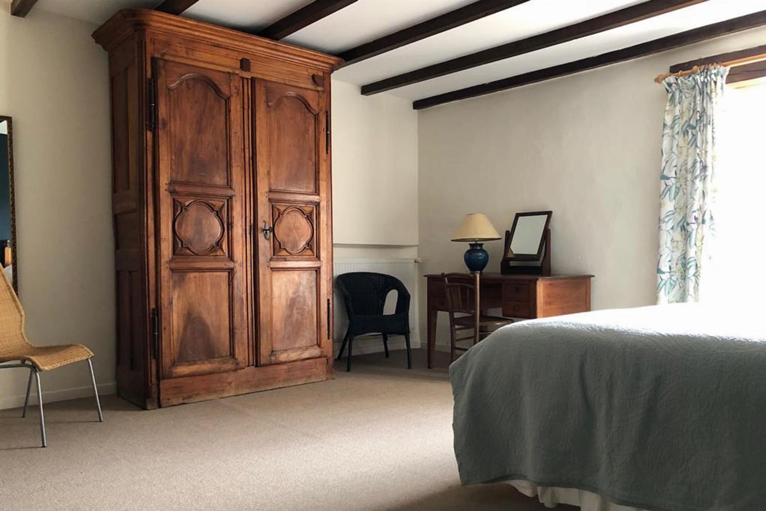 Bedroom | Rental home in Dordogne