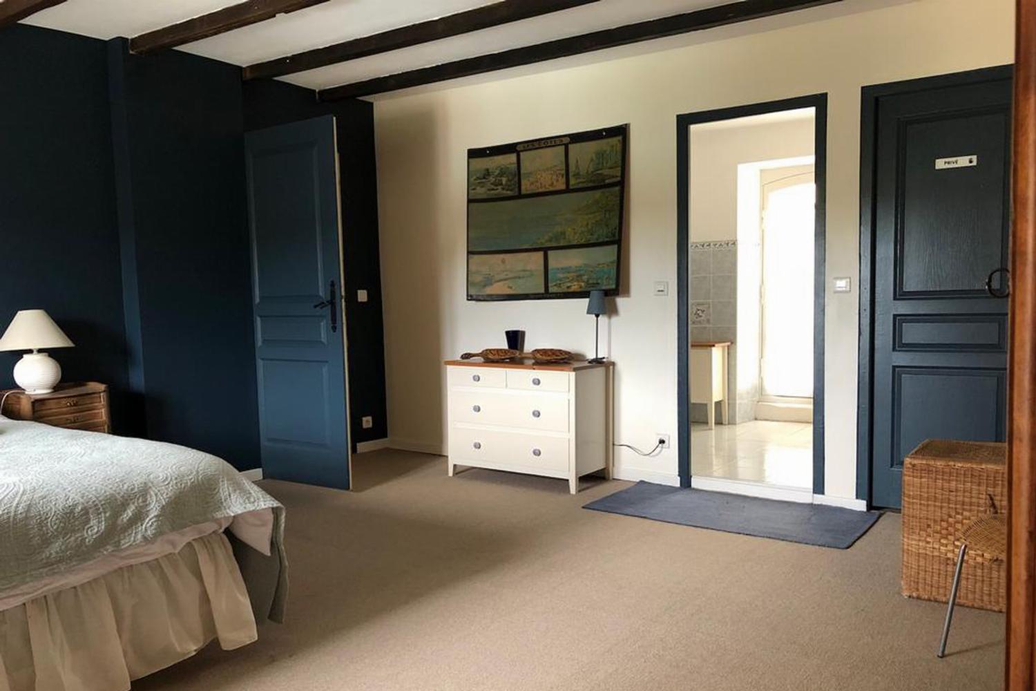 Bedroom | Rental home in Dordogne