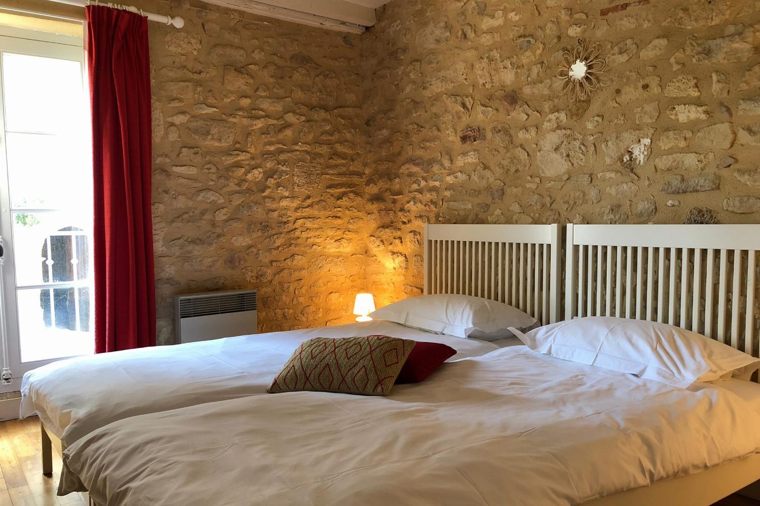 Bedroom | Rental home in Dordogne