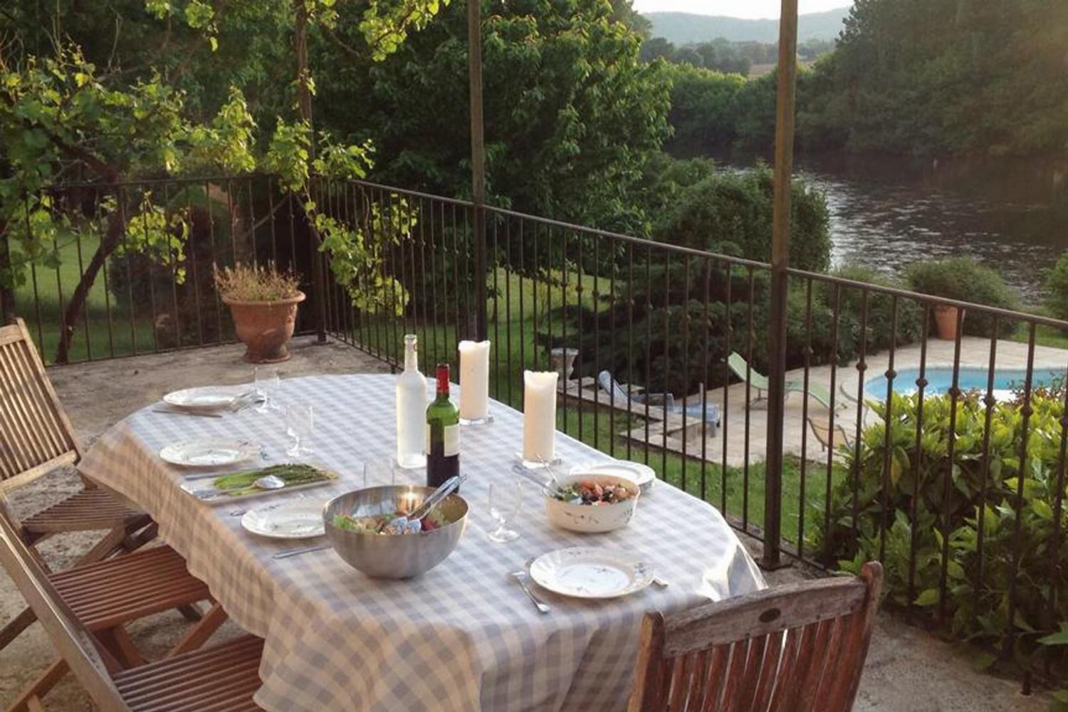Dining terrace
