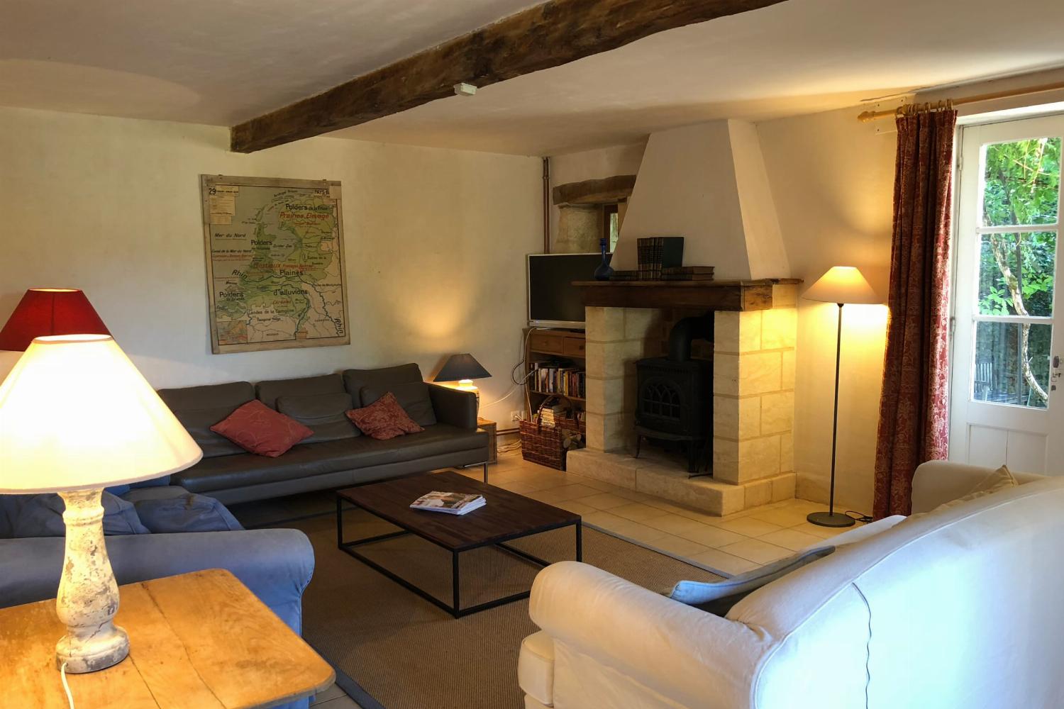 Living room | Rental home in Dordogne