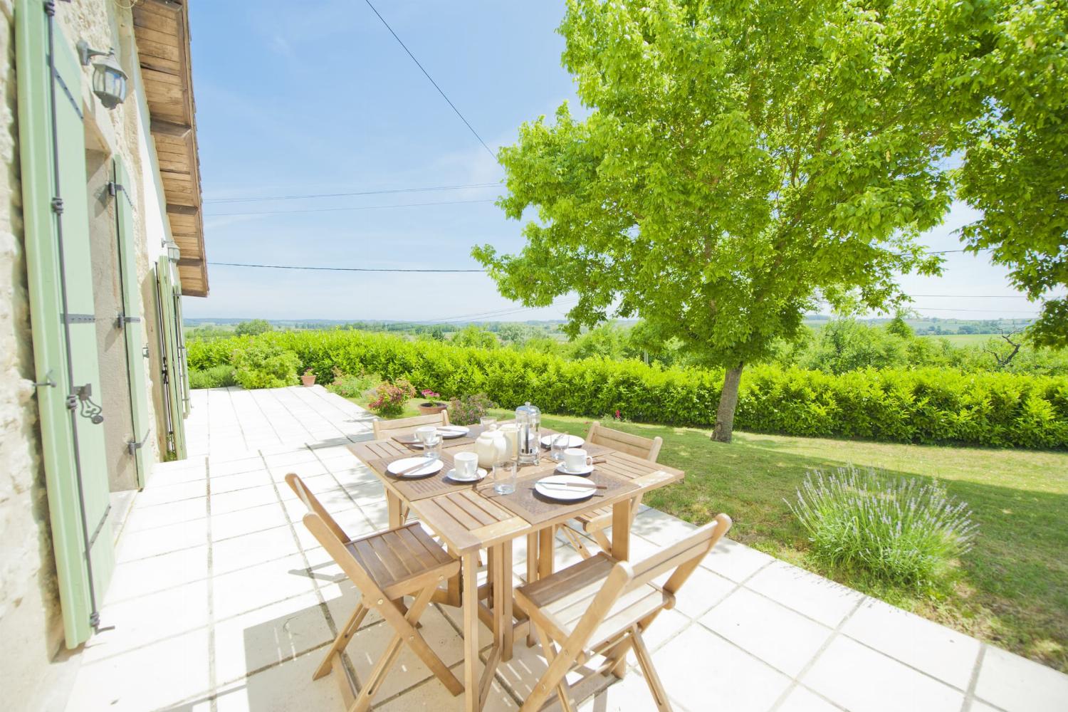 Dining terrace