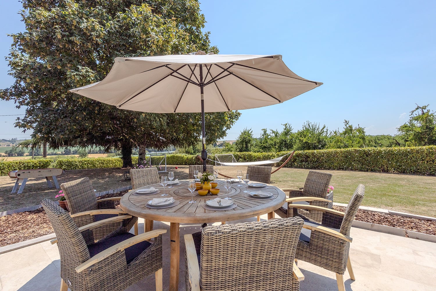Dining terrace