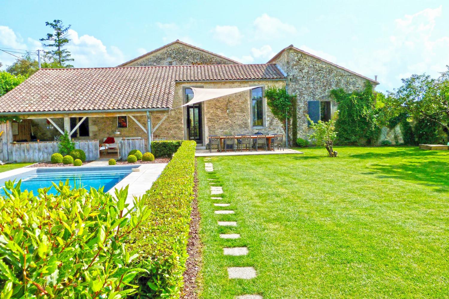 Holiday home in South West France with private heated pool