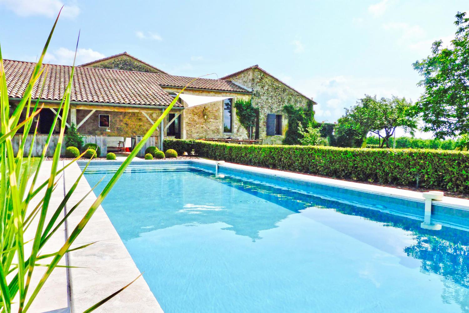 Holiday home in South West France with private heated pool