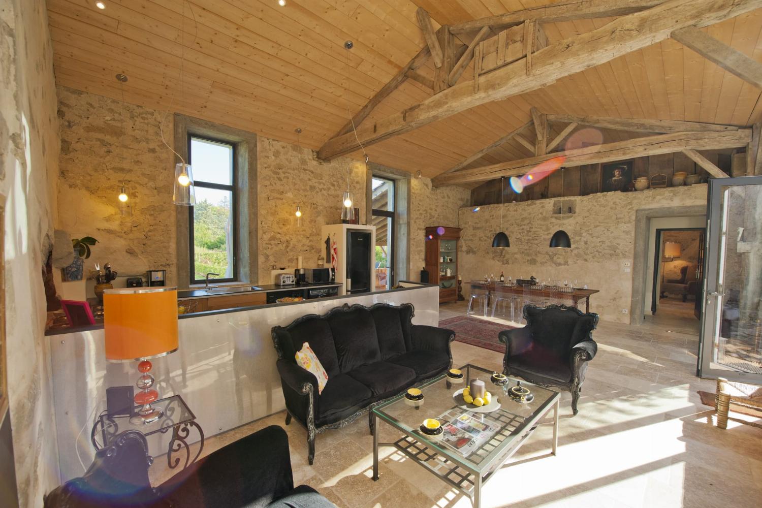 Living room | Holiday home in South West France