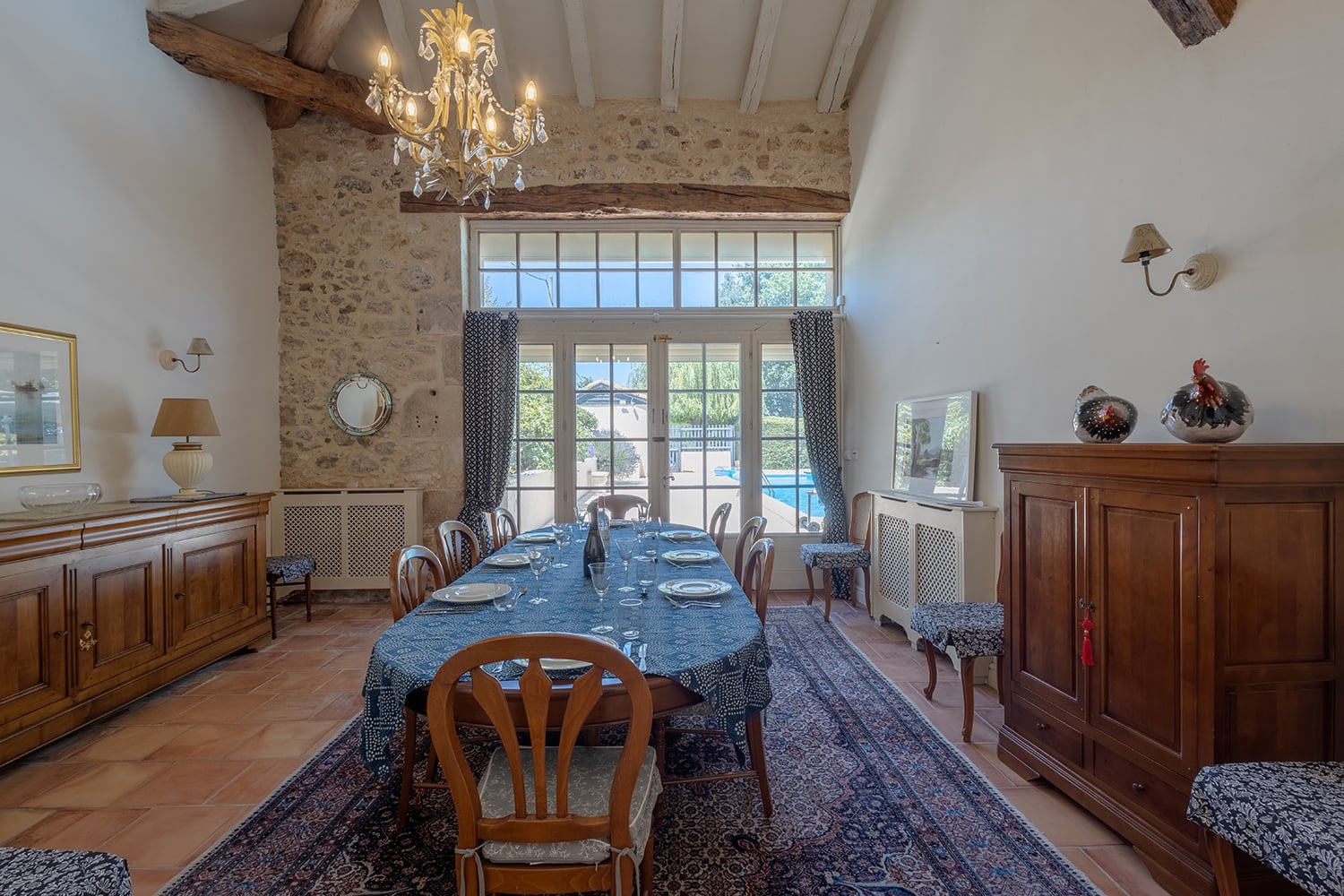 Dining room | Holliday home in Juillac