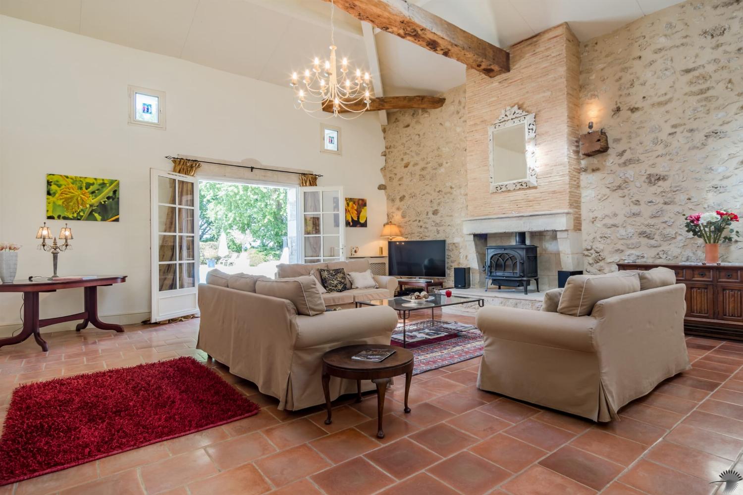 Living room | Holiday home in South West France