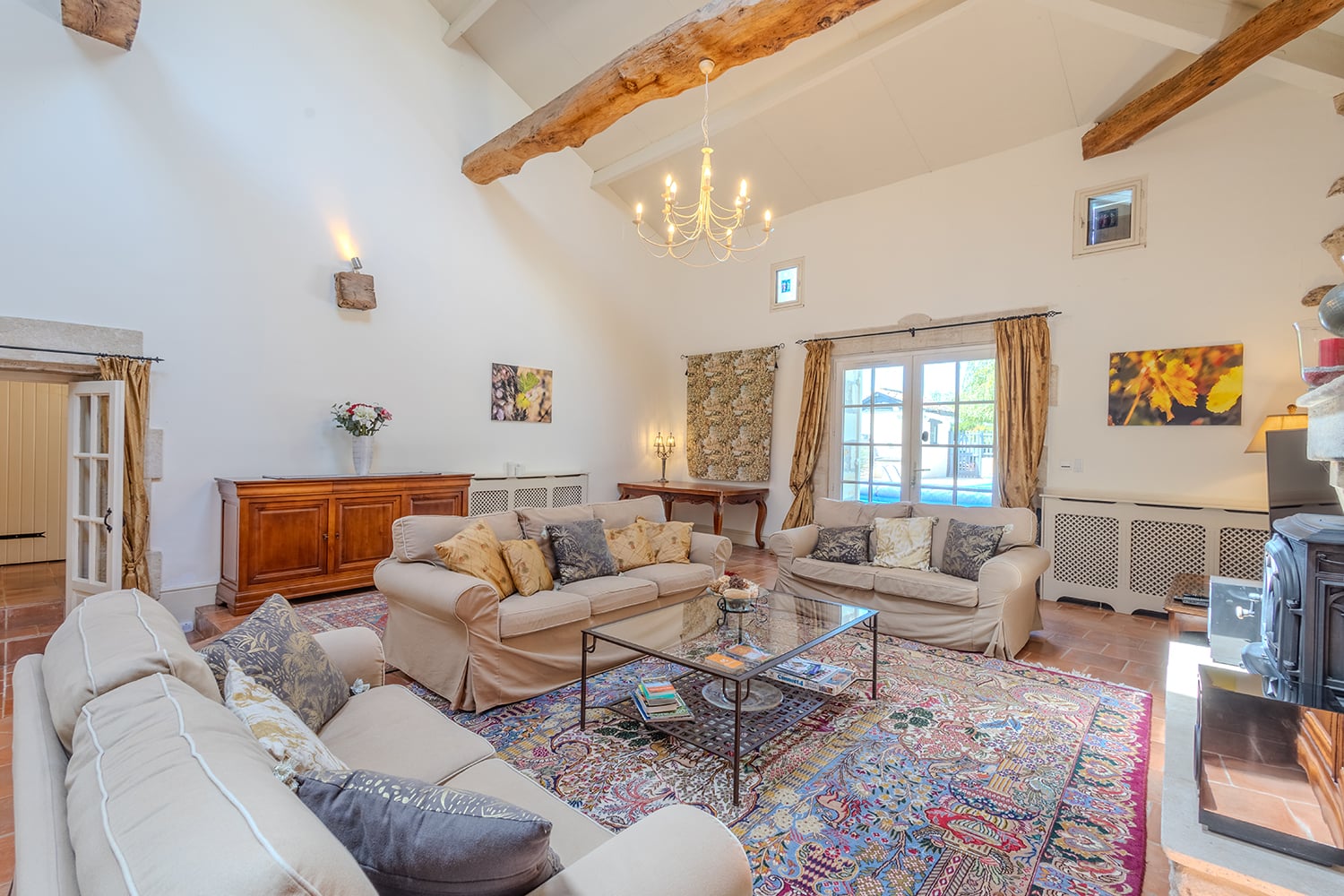 Sitting room | Holiday home in Juillac