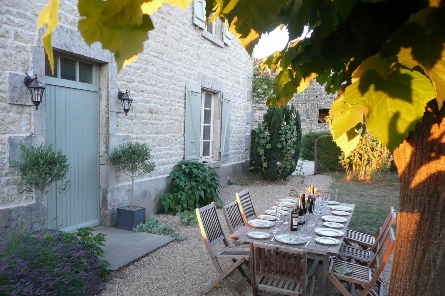 Dining terrace