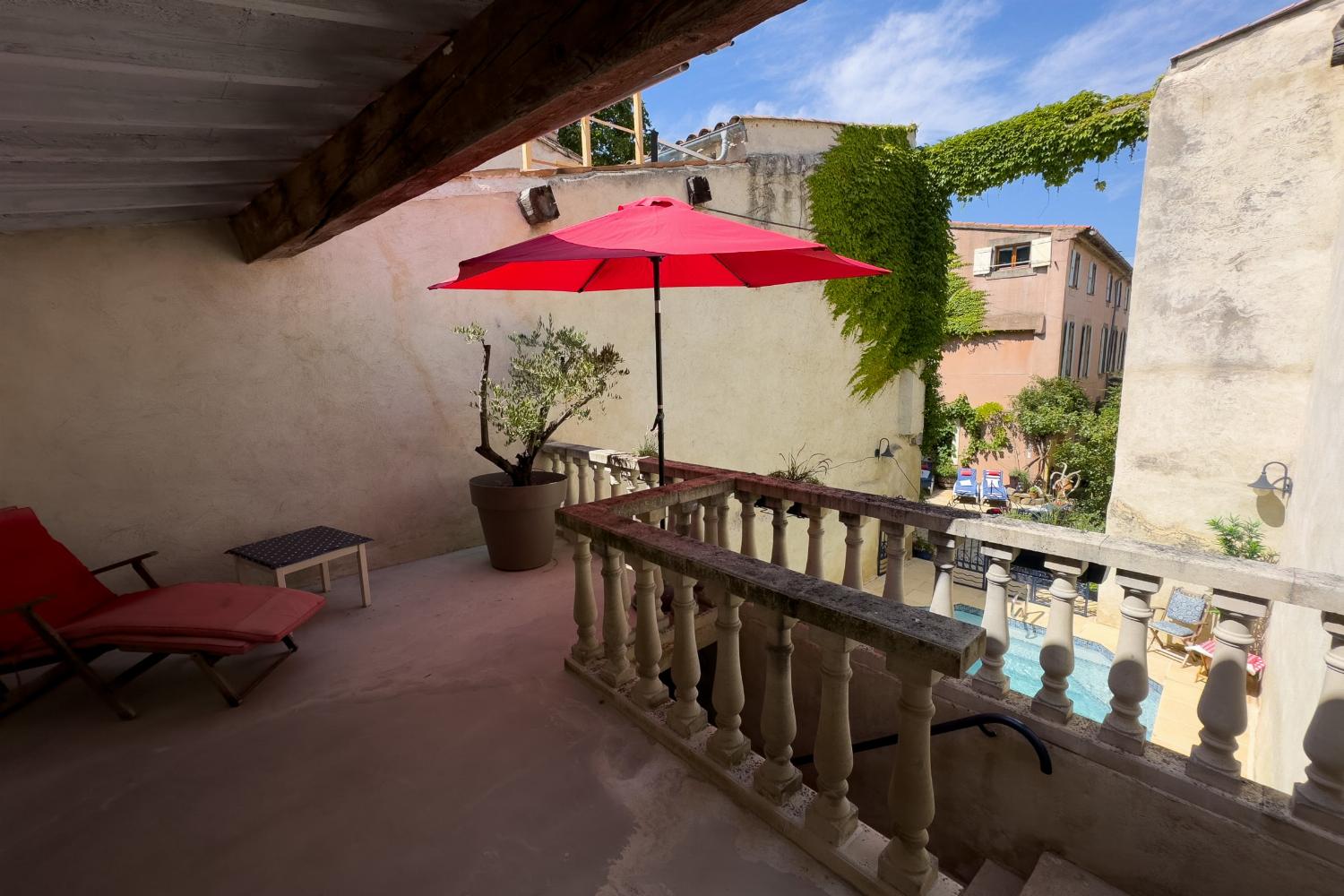 1st floor terrace | Holiday home in the South of France