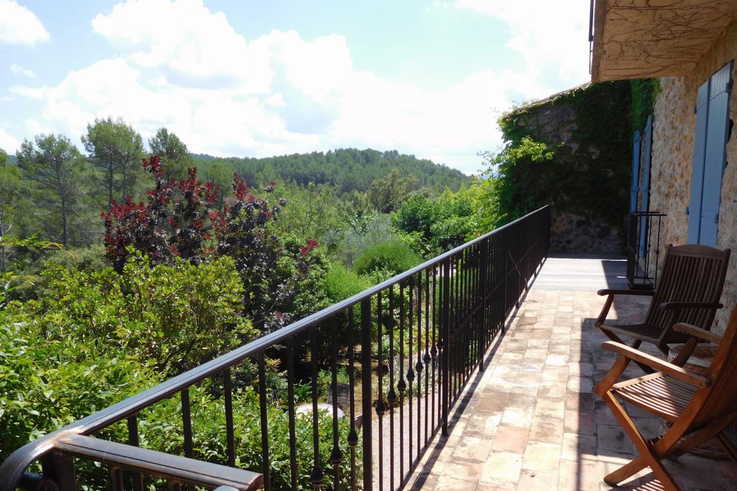 1st floor terrace | Holiday home in Provence