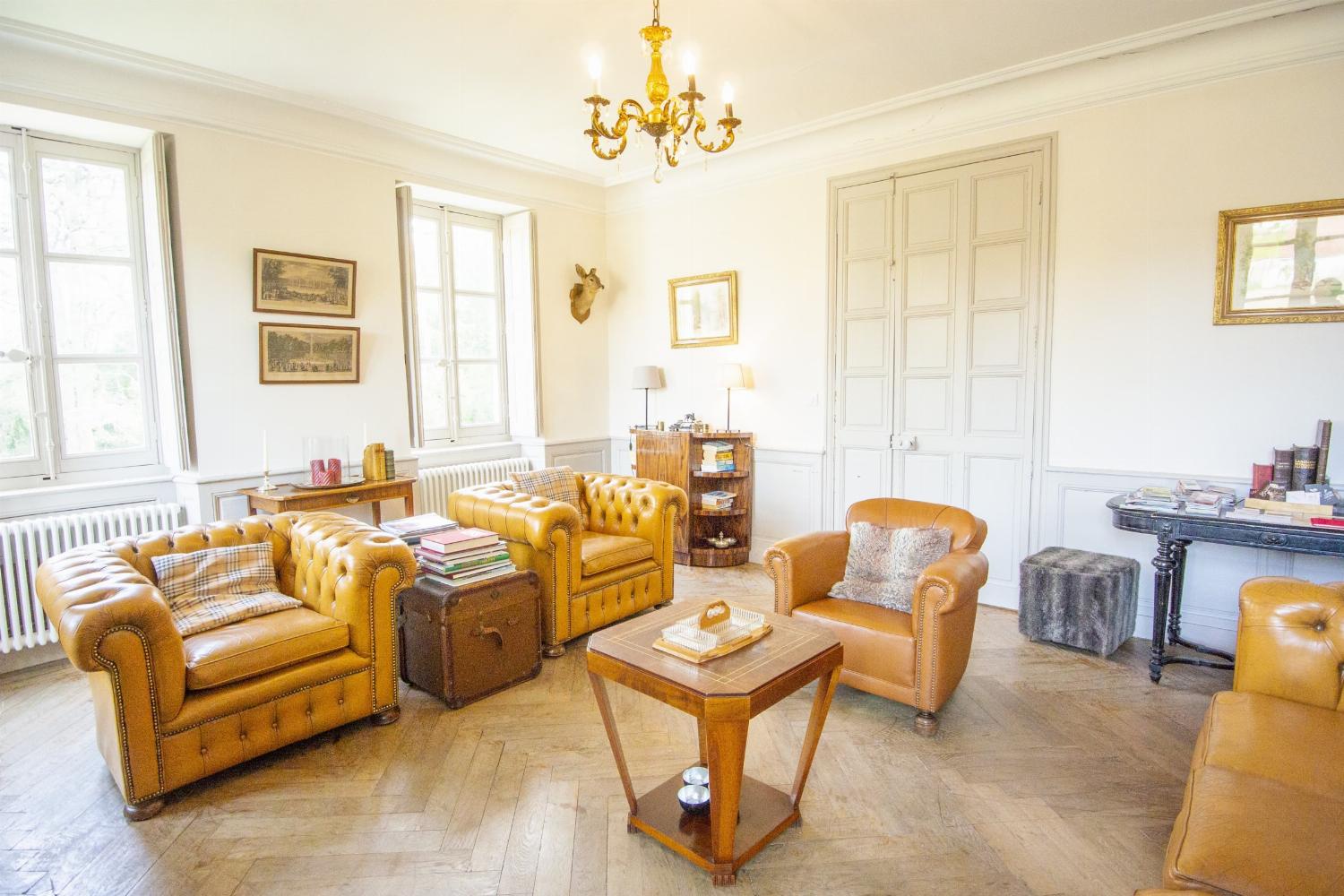 Living room | Self-catering accommodation in Burgundy