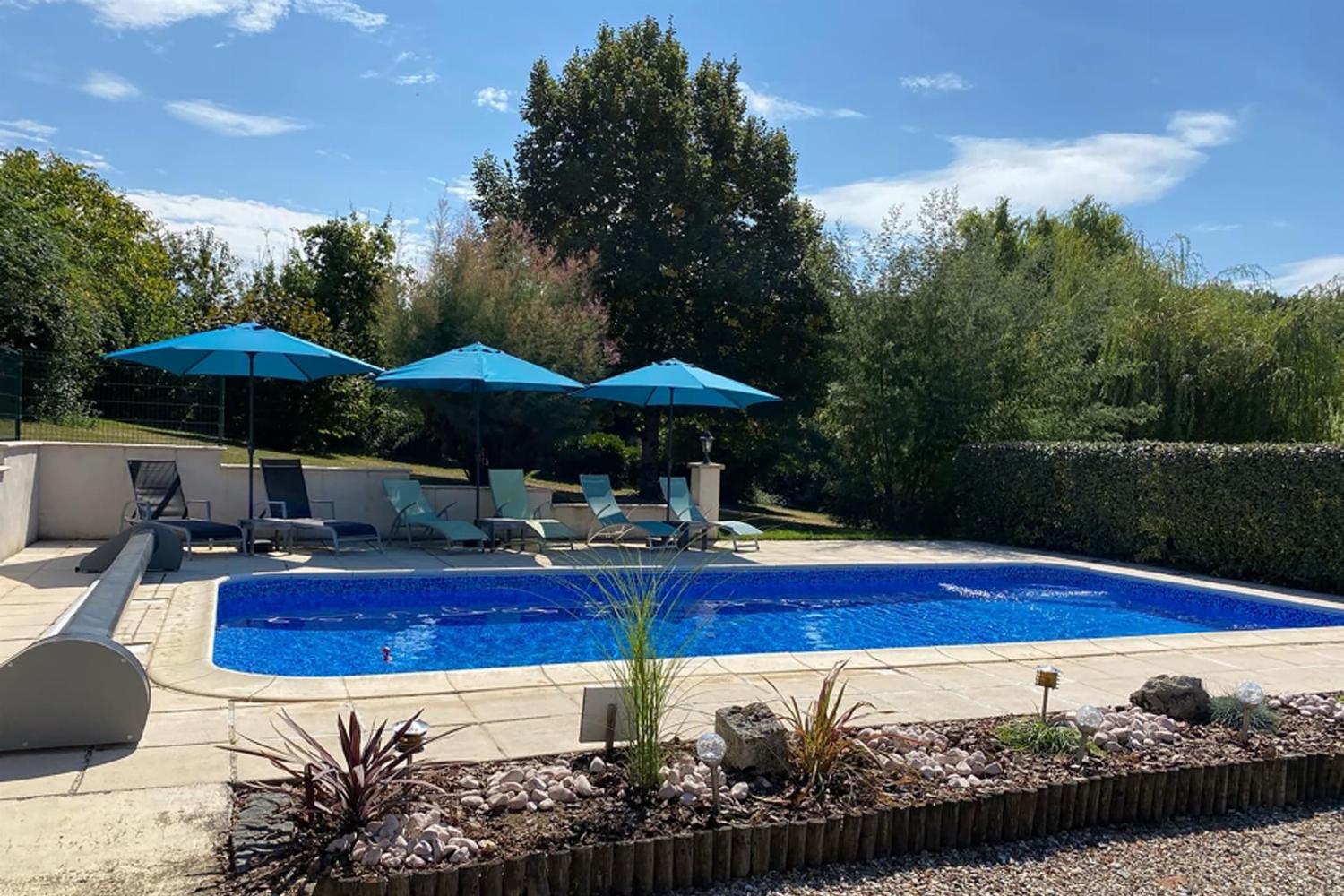 Private pool and terrace