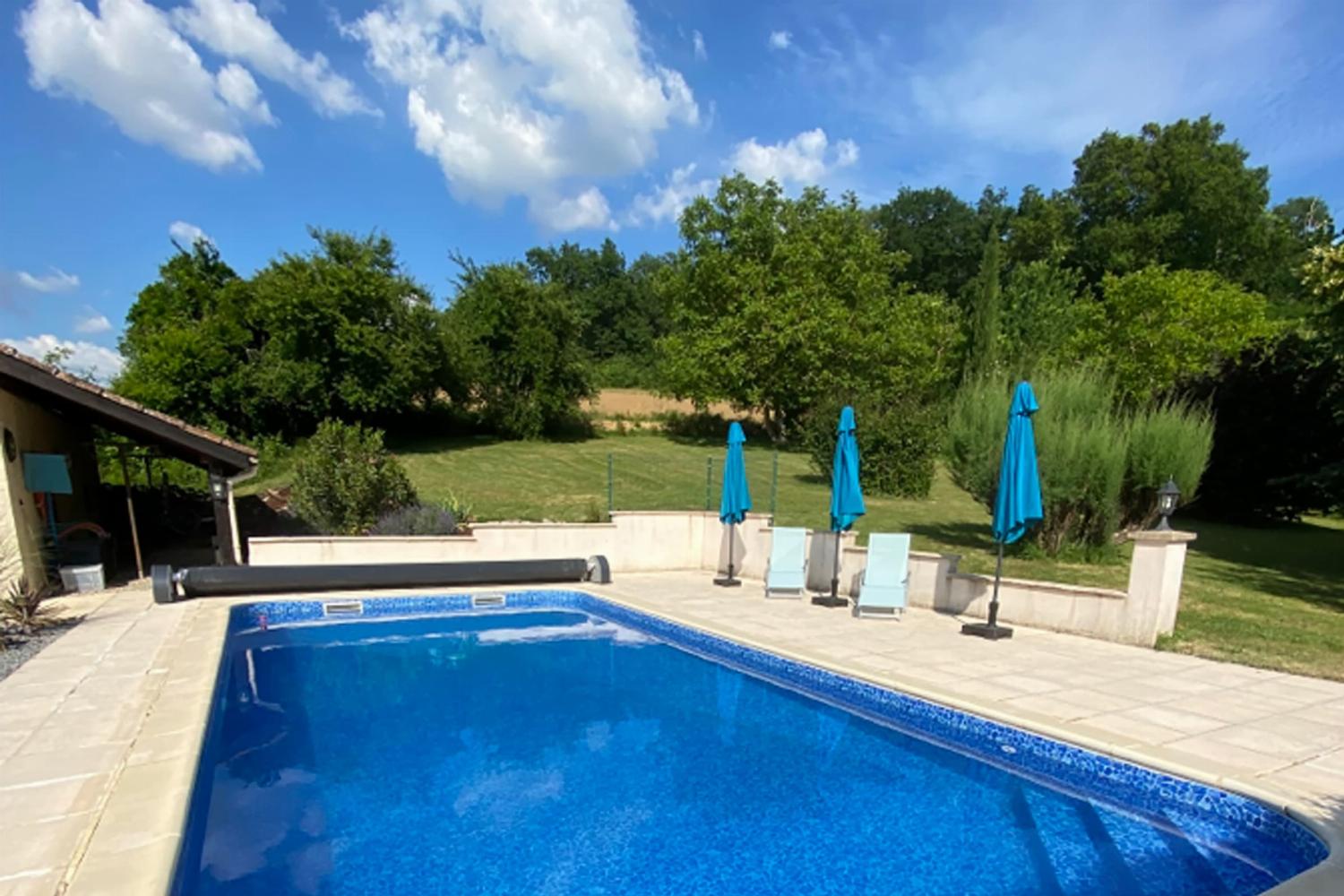 Private pool and terrace