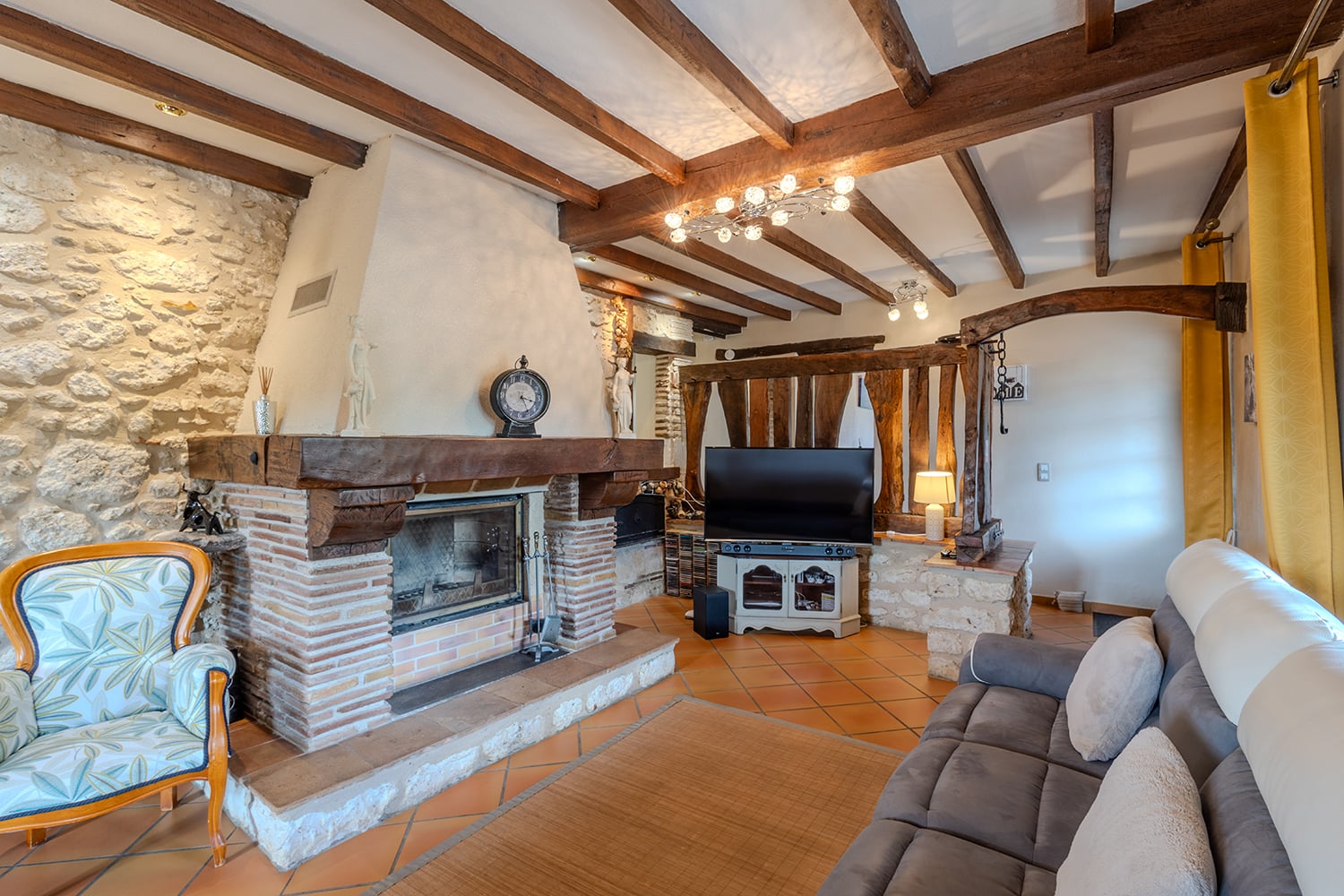 Sitting room | Holiday accommodation in Nouvelle-Aquitaine