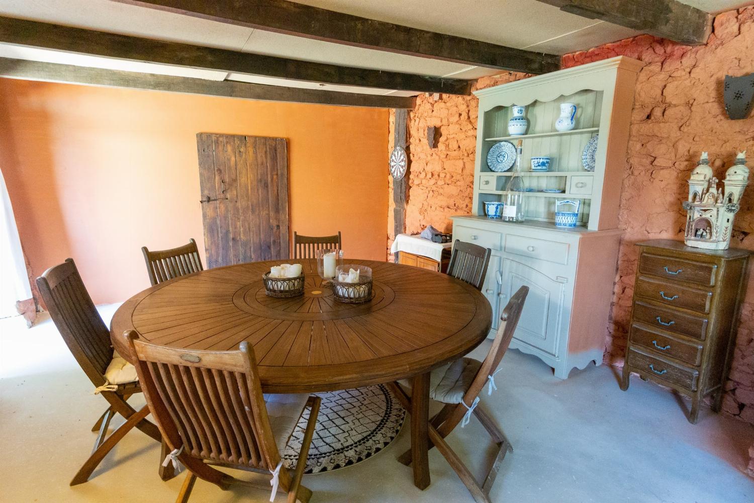 Dining room | Holiday home in Loire