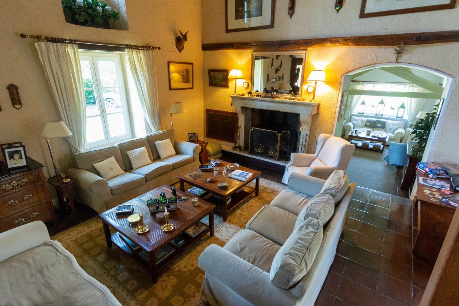 Living room | Holiday home in Loire