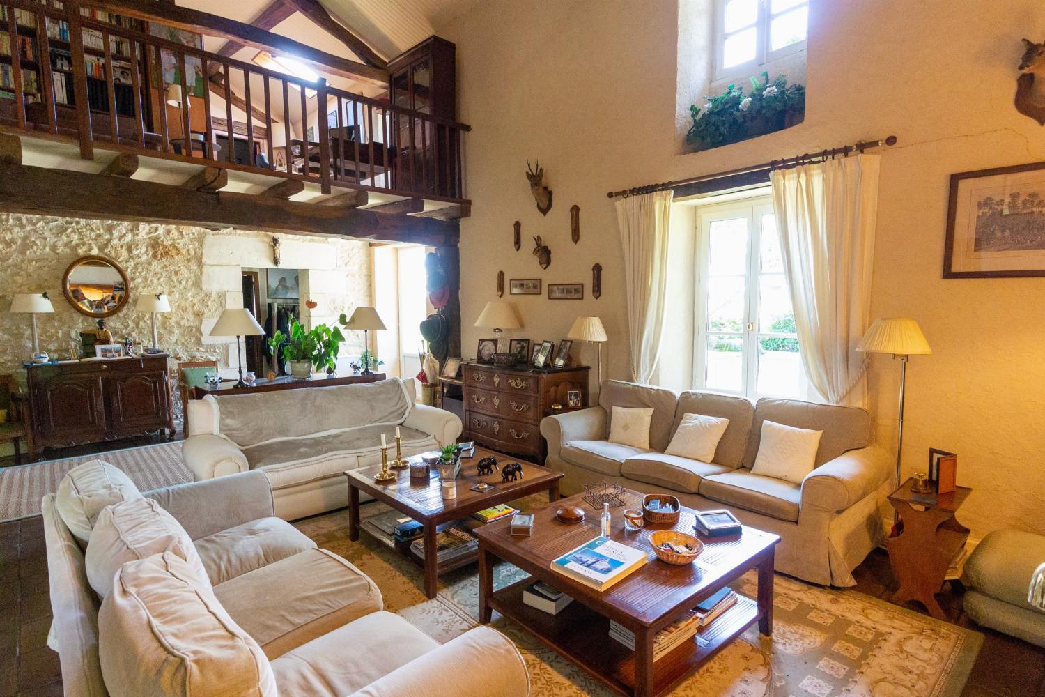 Living room | Holiday home in Loire