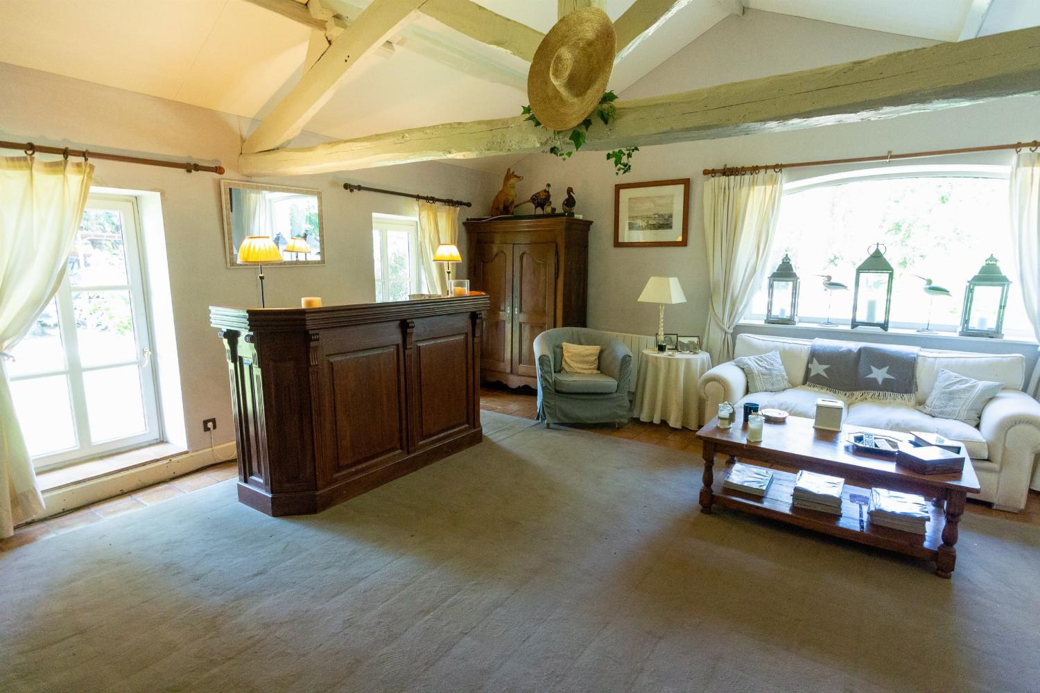 Living room | Holiday home in Loire