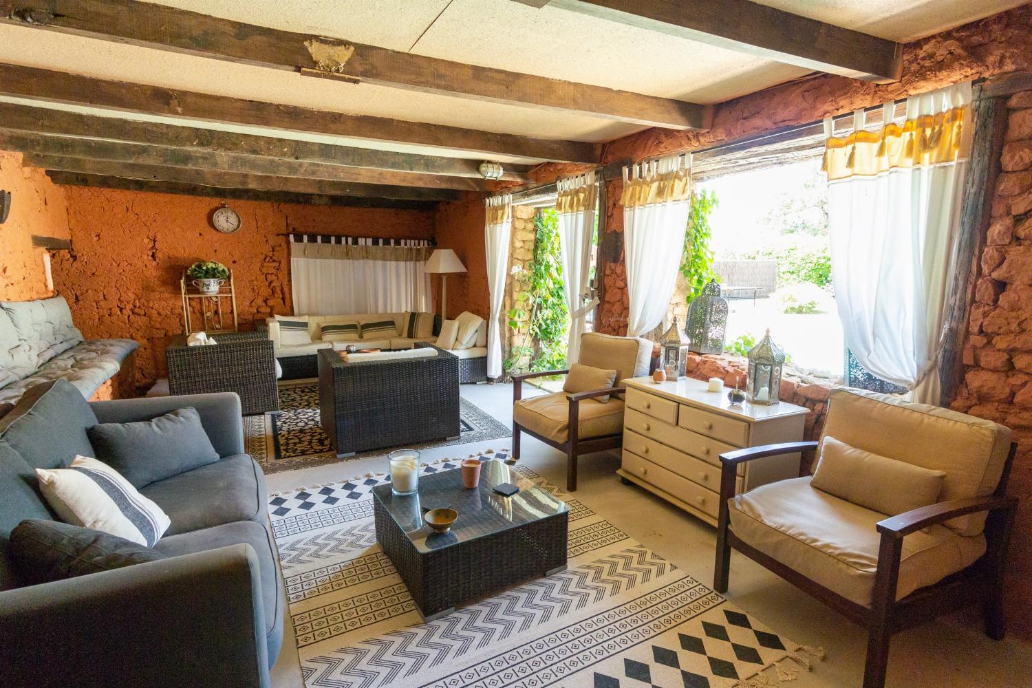 Living room | Holiday home in Loire