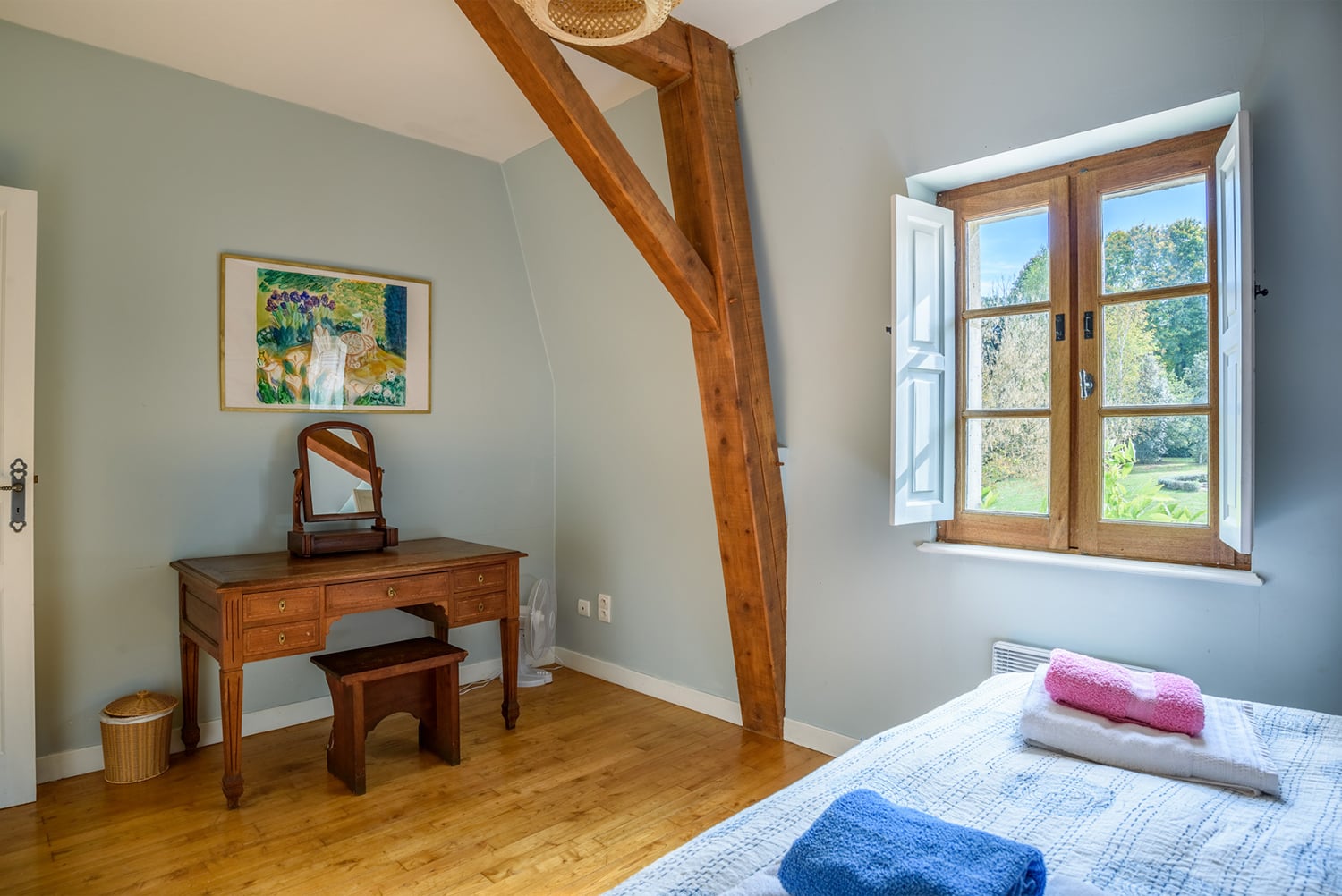 Bedroom | Holiday home in Bourdeilles