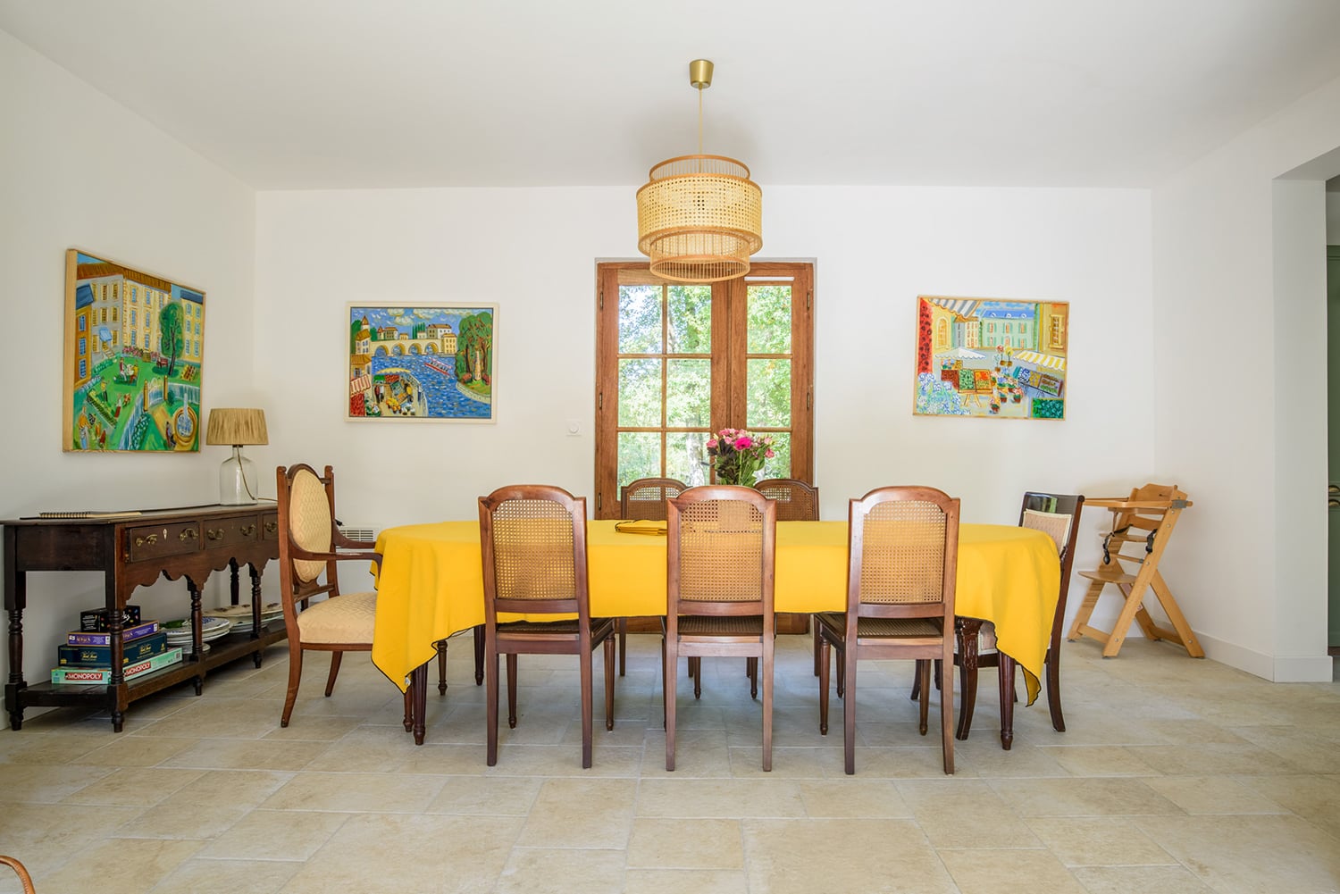 Dining room | Holiday home in Bourdeilles