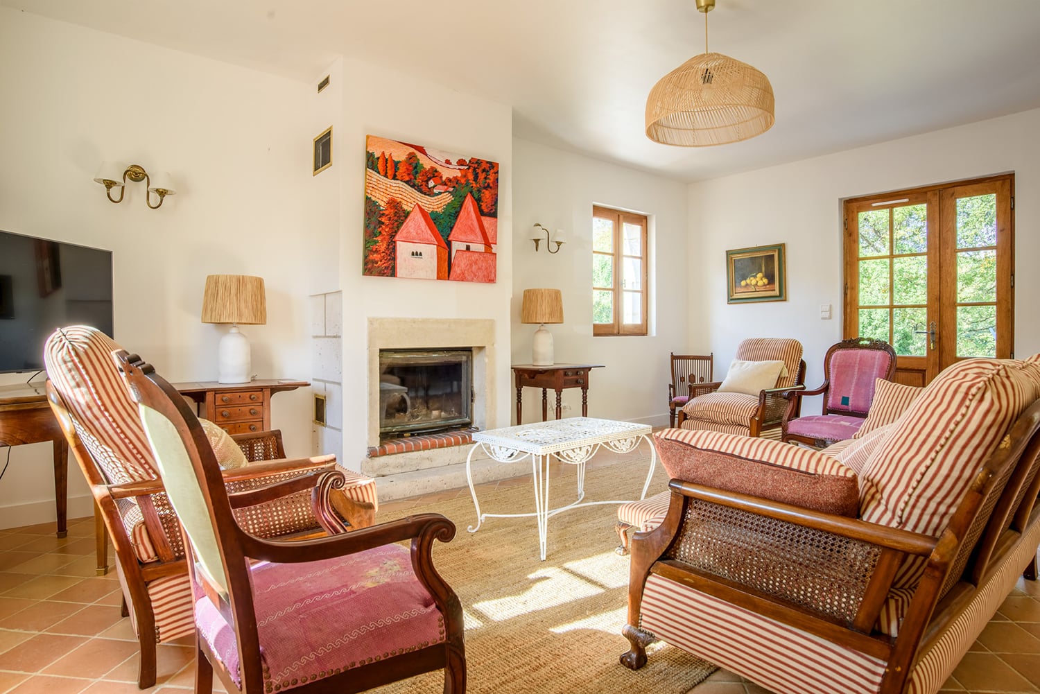 Sitting room | Holiday home in Bourdeilles