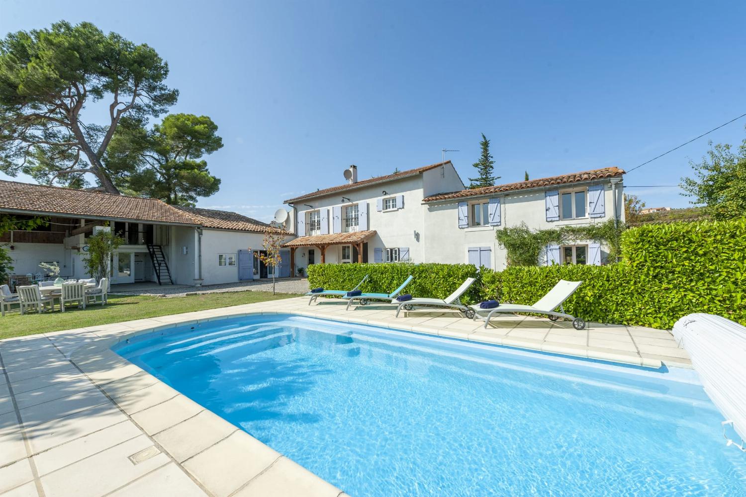 Maison de vacances dans le sud de la France avec piscine privée