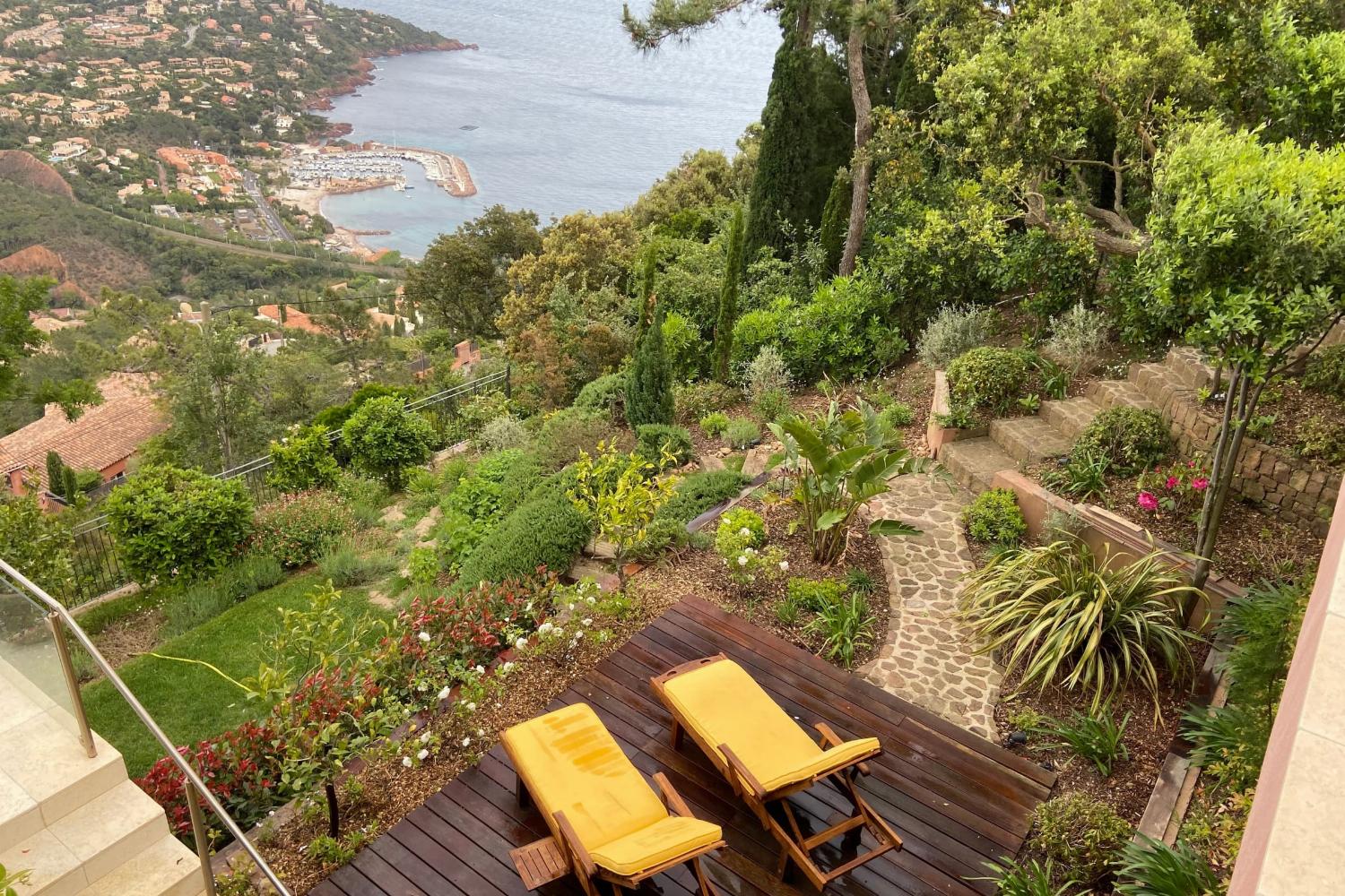 Terrace with sea view