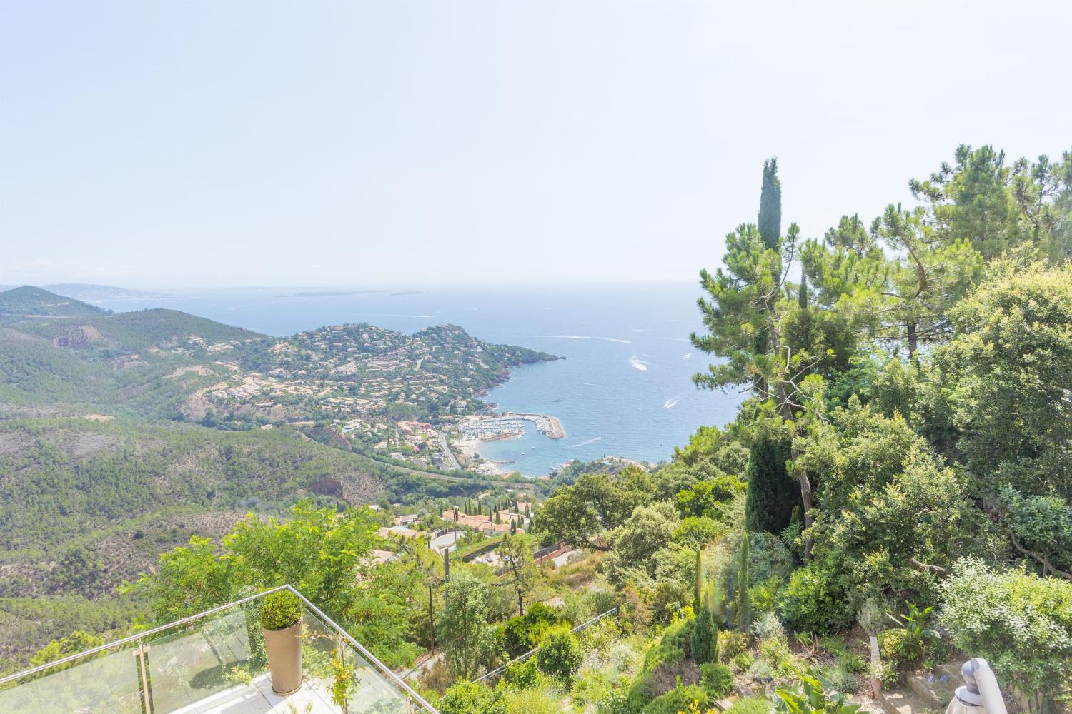 View of sea in Provence