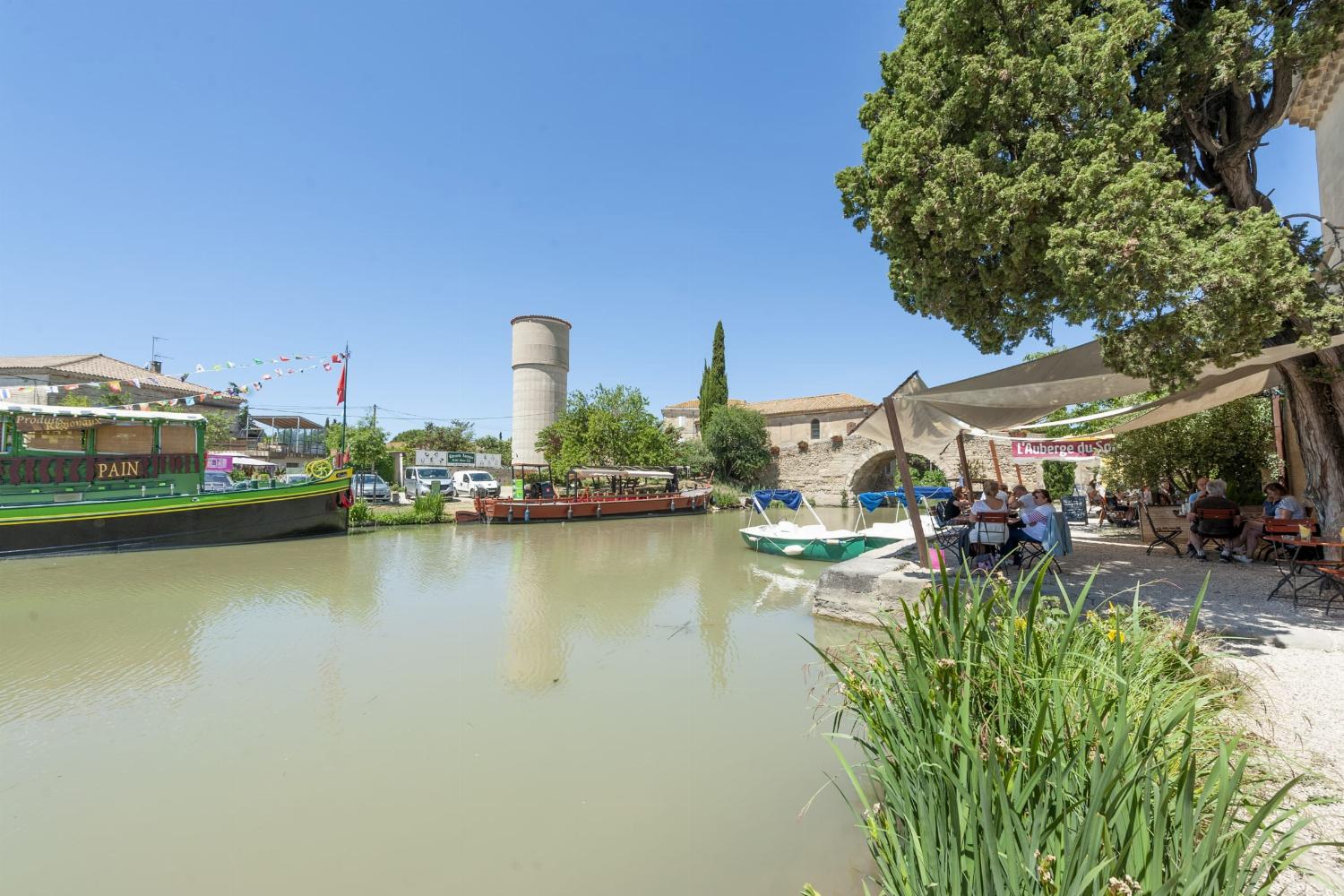 Canal du Midi in Le Somail